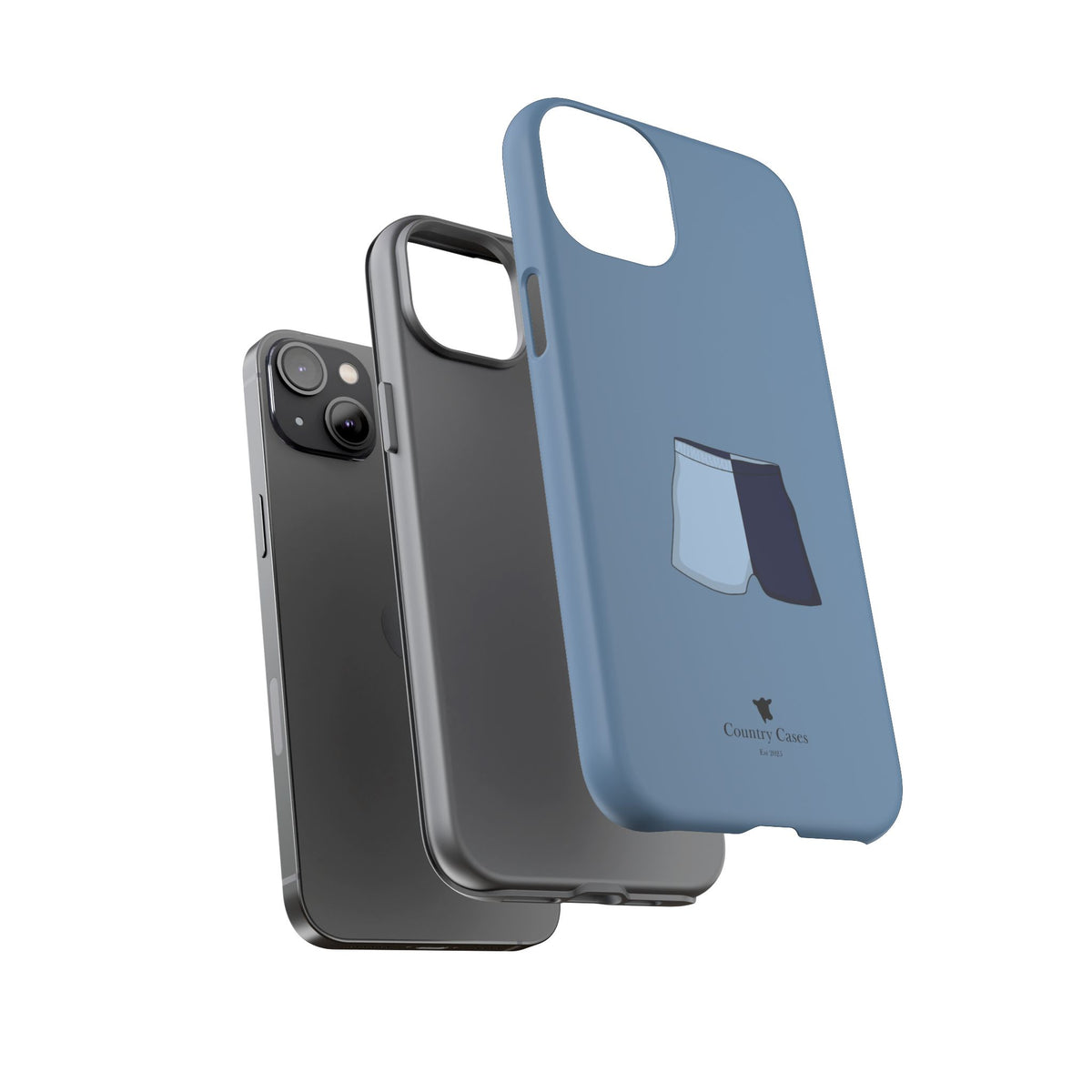 Blue Shorts Case