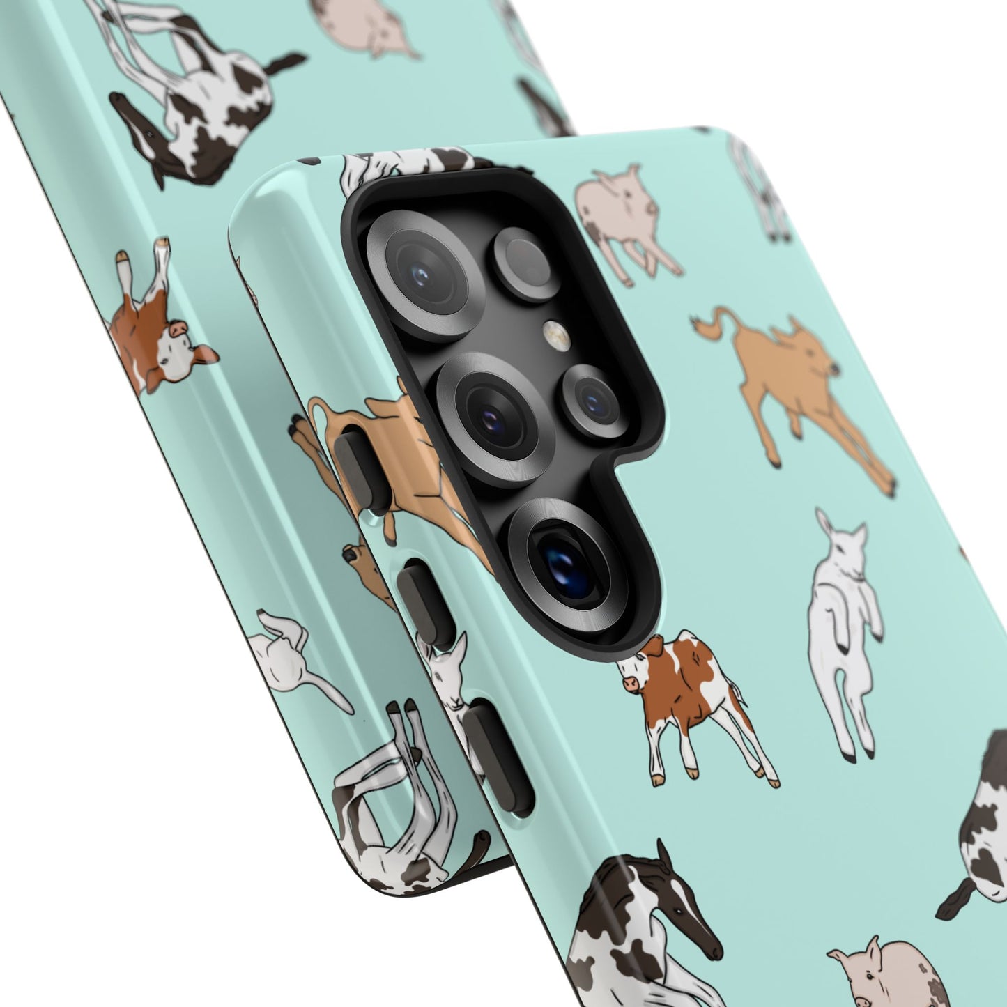Android farmyard Freinds Blue Case