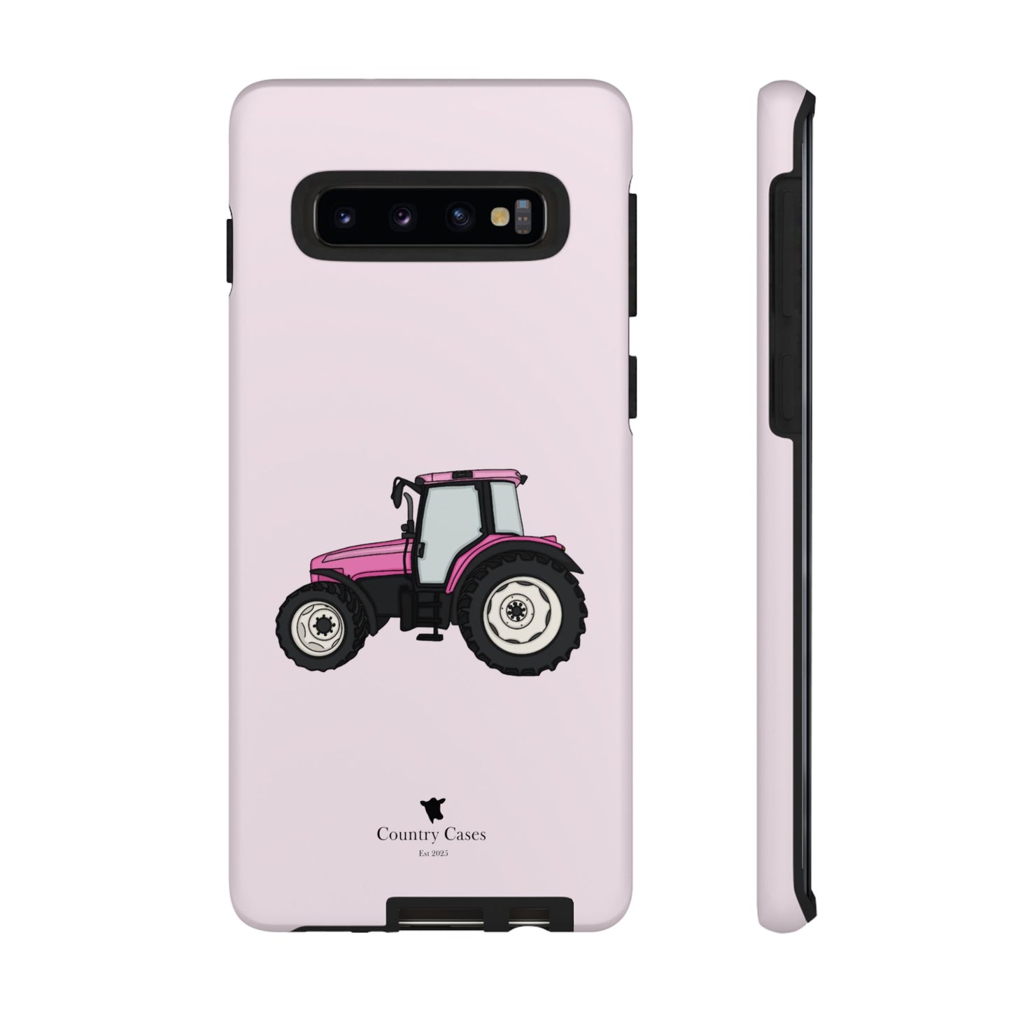 Android pink tractor case