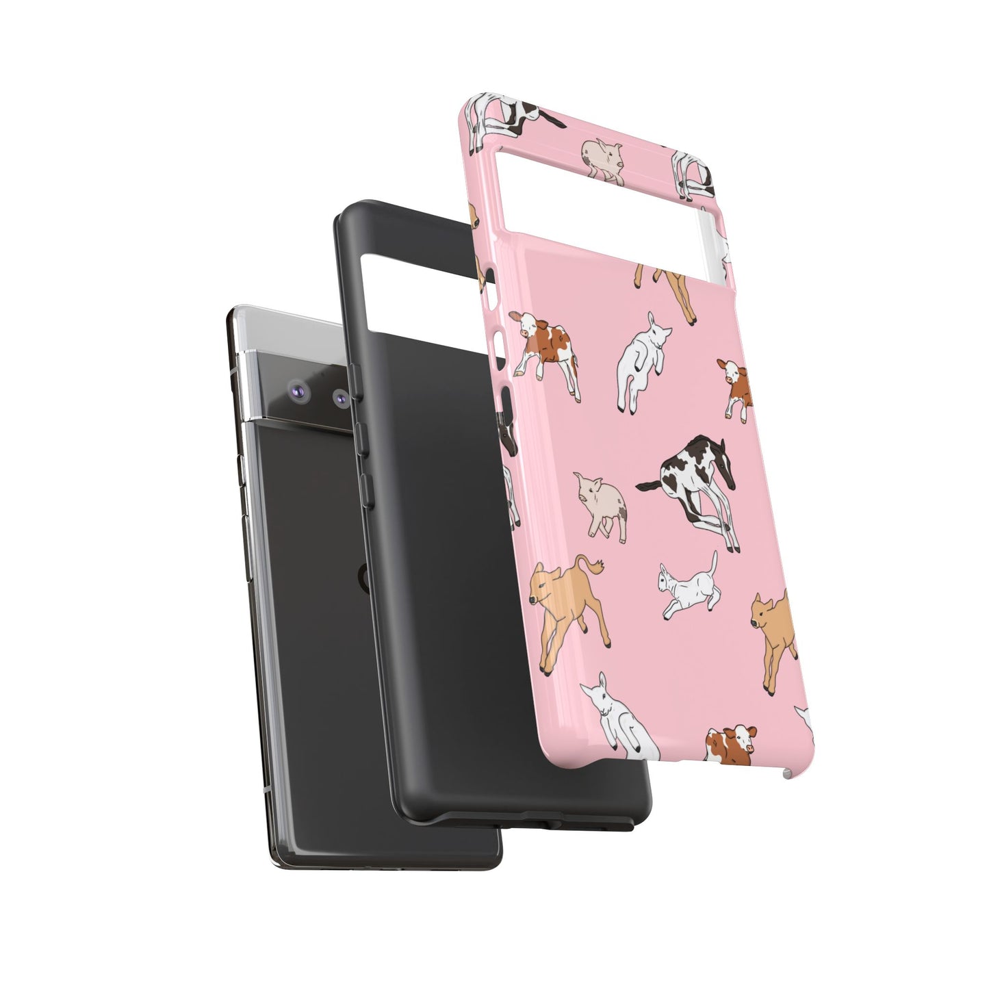 Android Farmyard Friends Pink Case