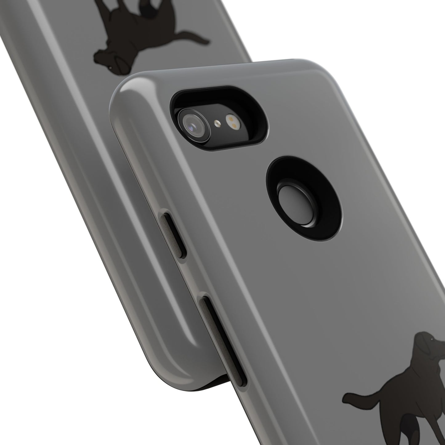 Android black Labrador case