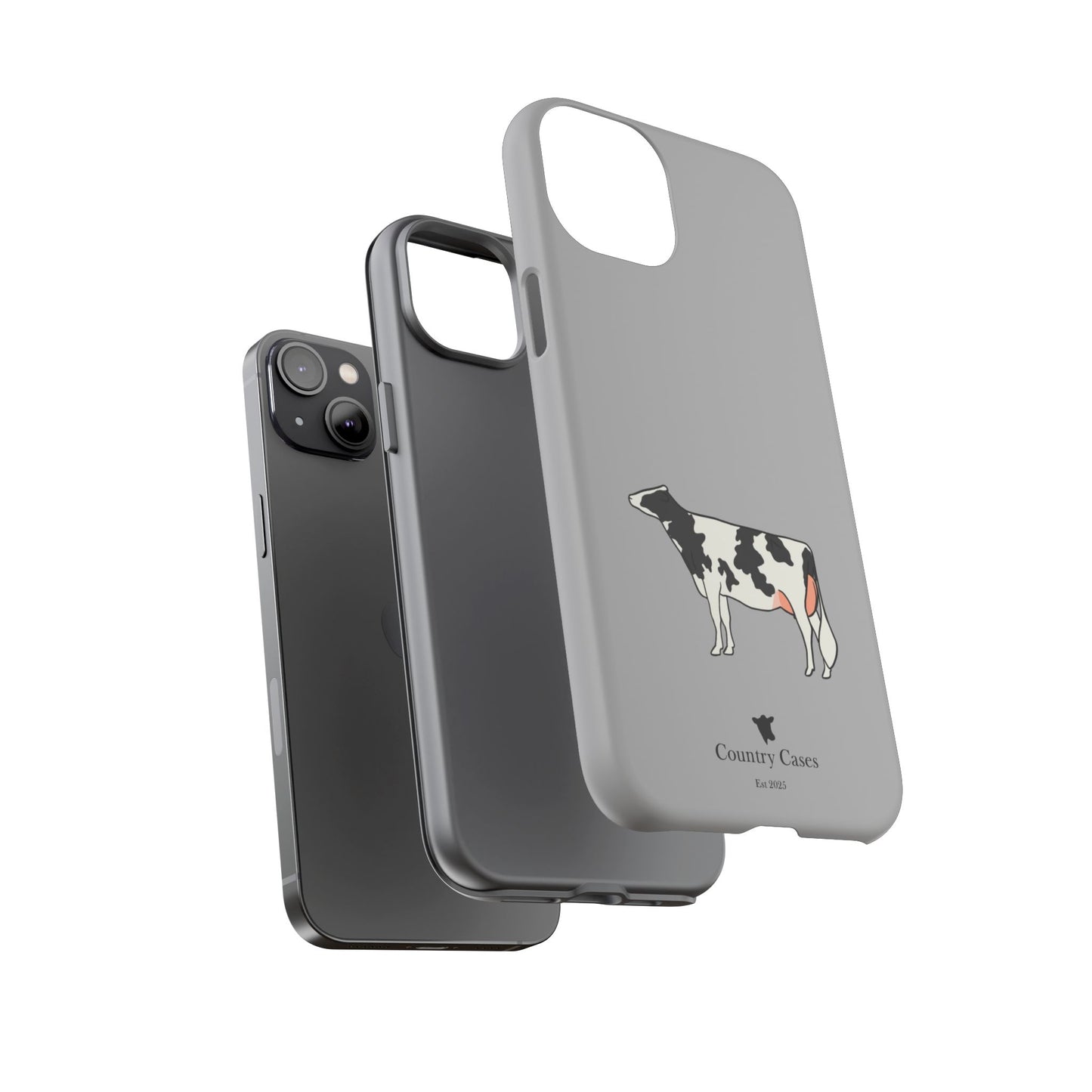 Black and white Holstein case