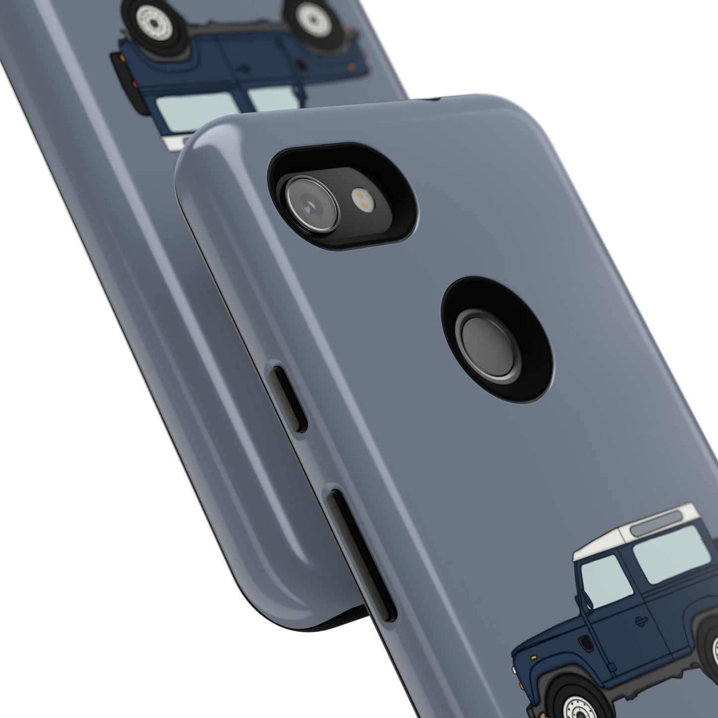 Android blue landy phone case