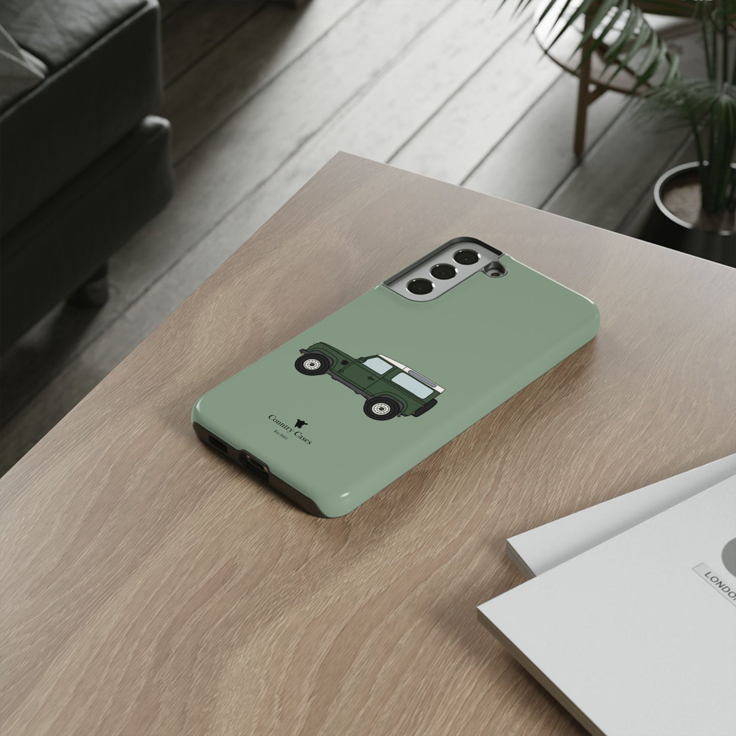 Android Green landy phone case