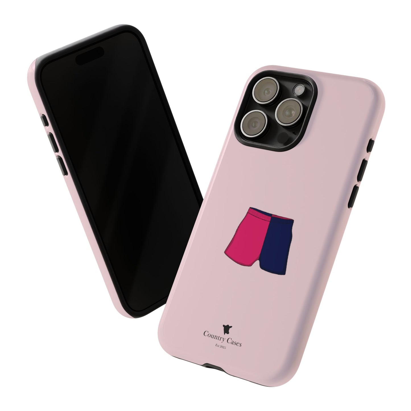 Two toned short phone case
