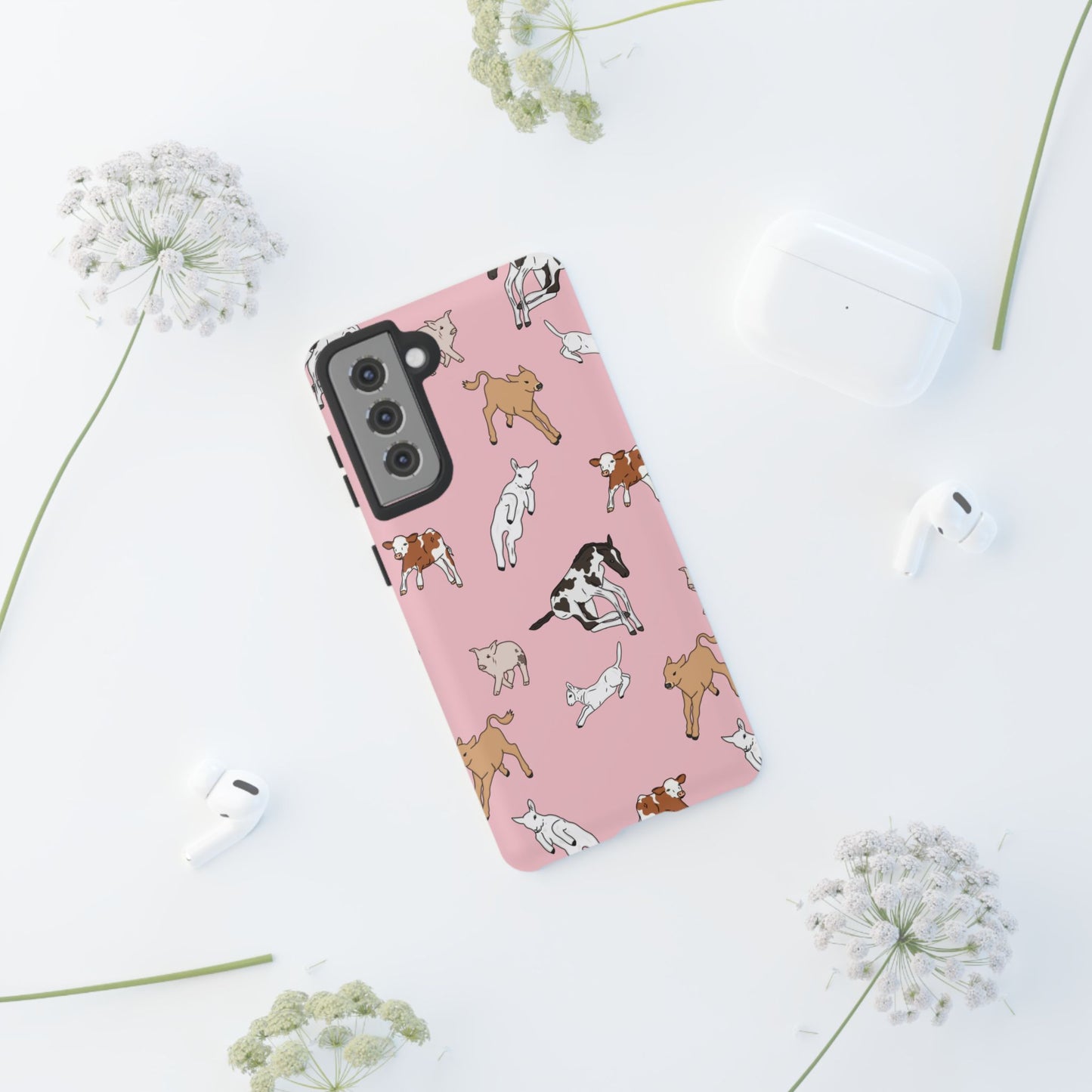 Android Farmyard Friends Pink Case