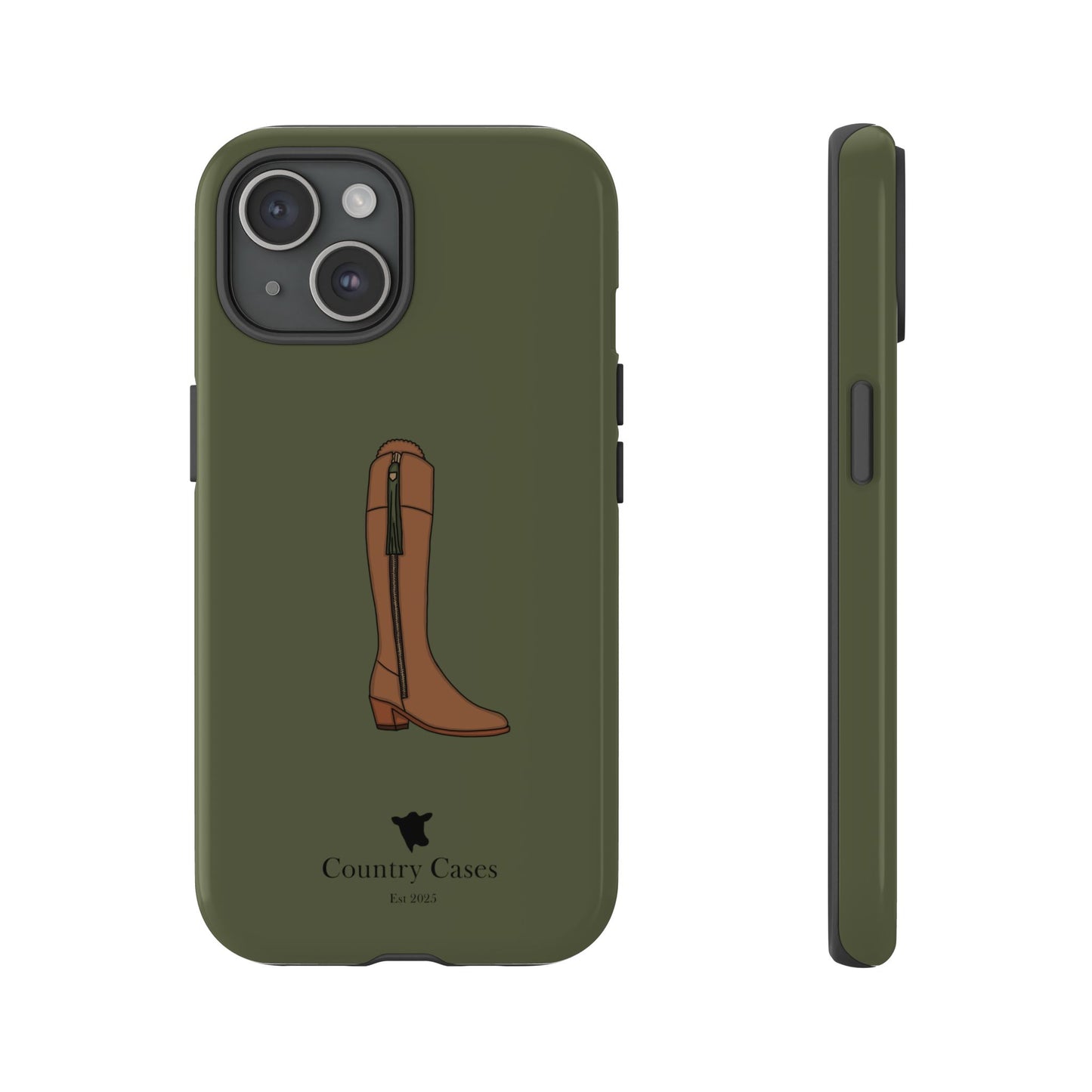Green country boot case