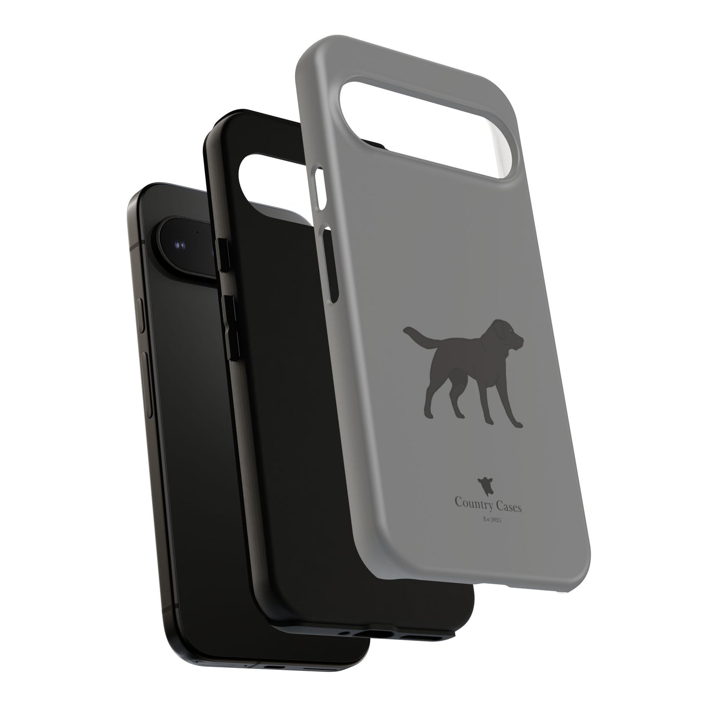 Android black Labrador case