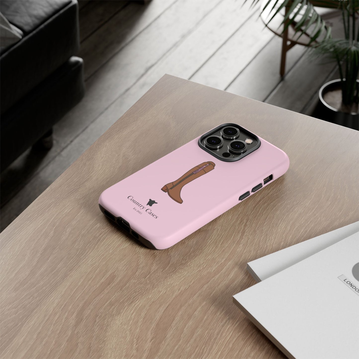 Pink Boot Case