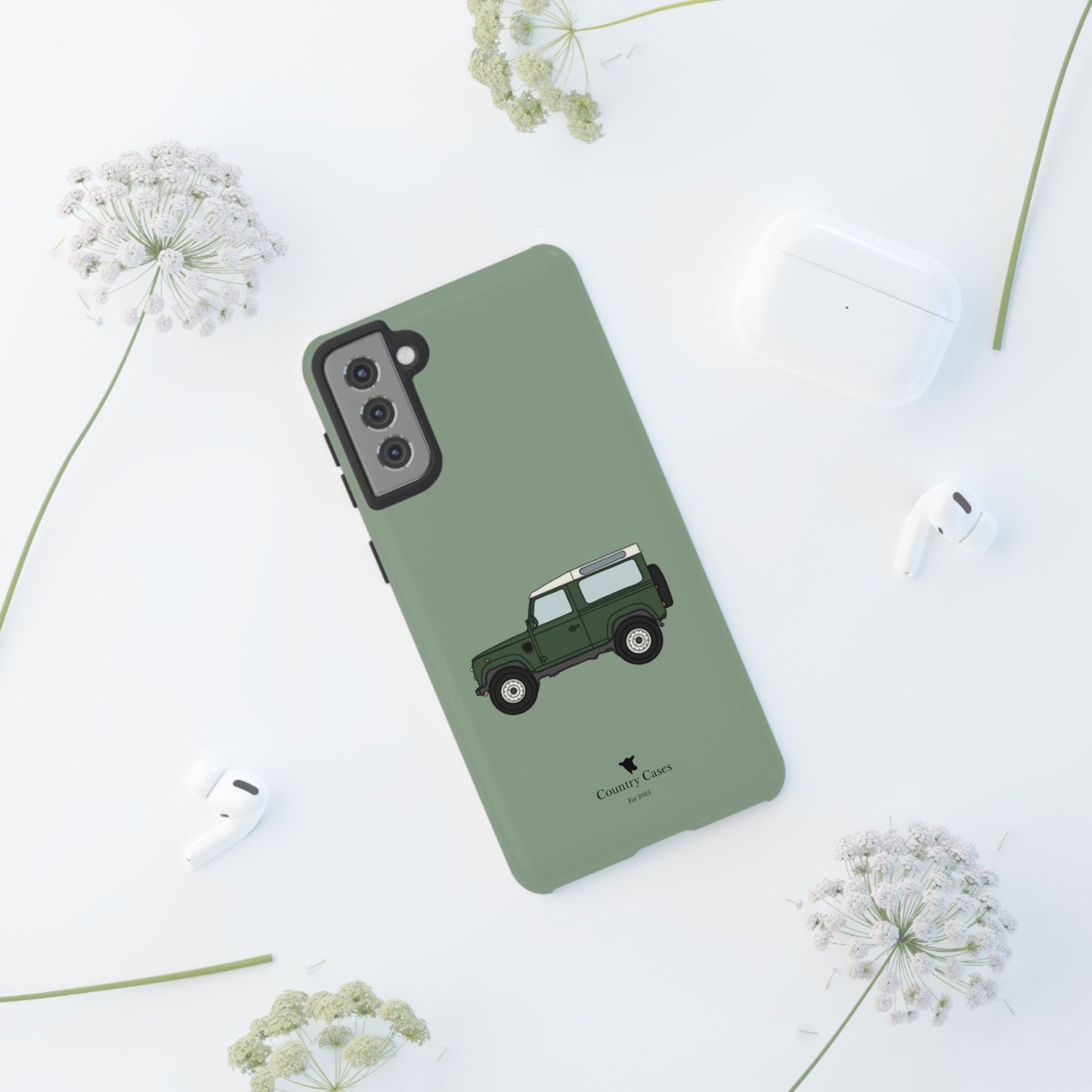 Android Green landy phone case