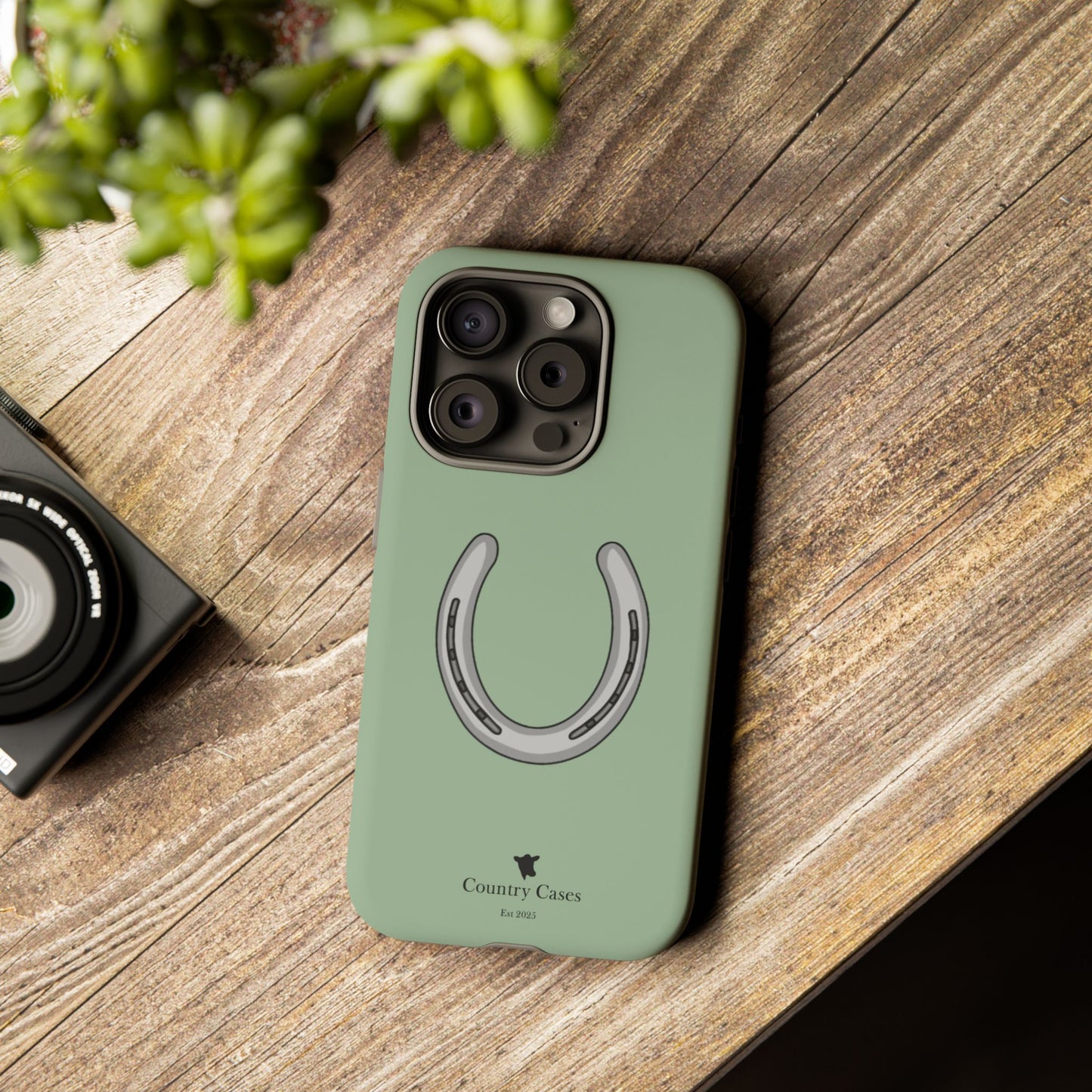 The Equestrian horse shoe case
