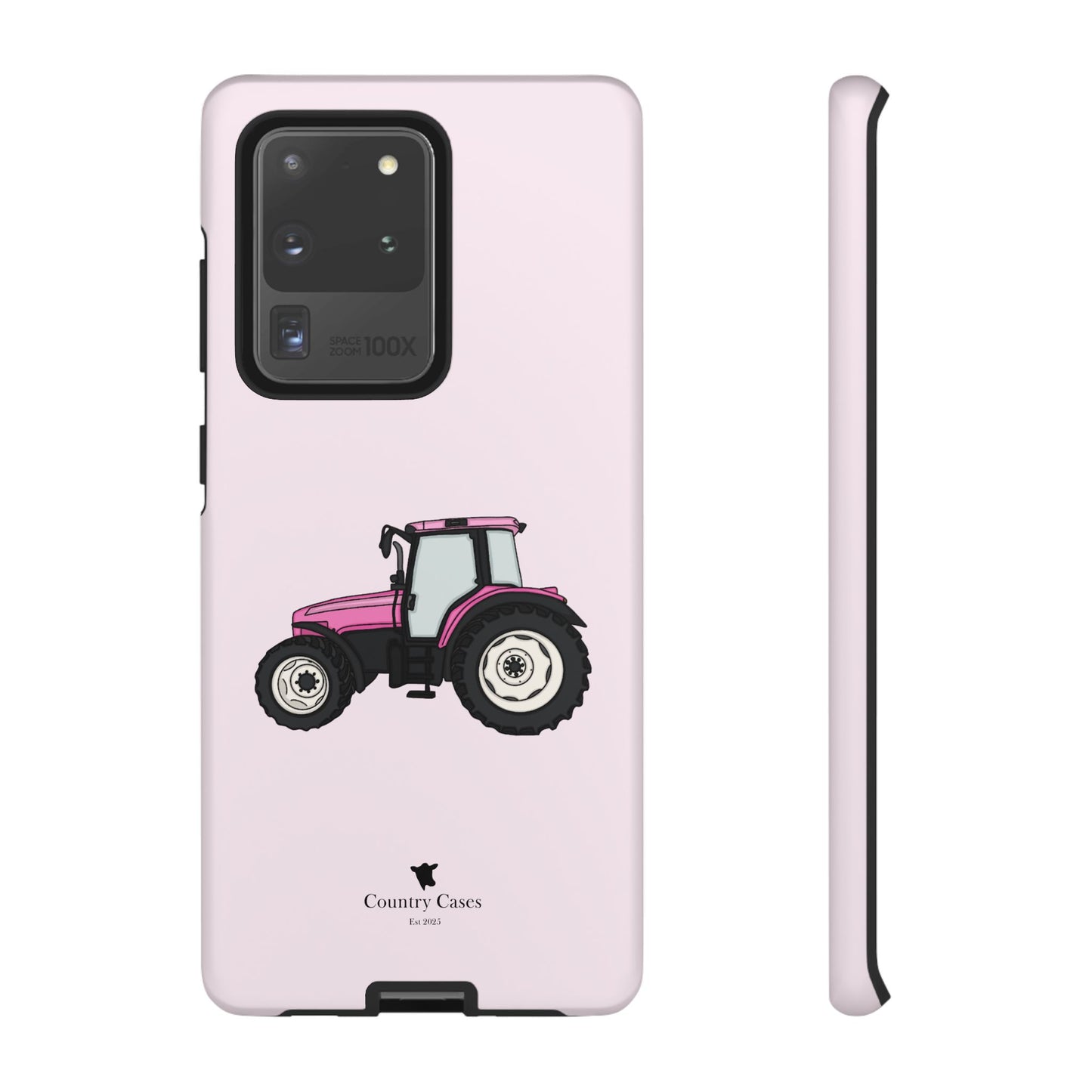 Android pink tractor case