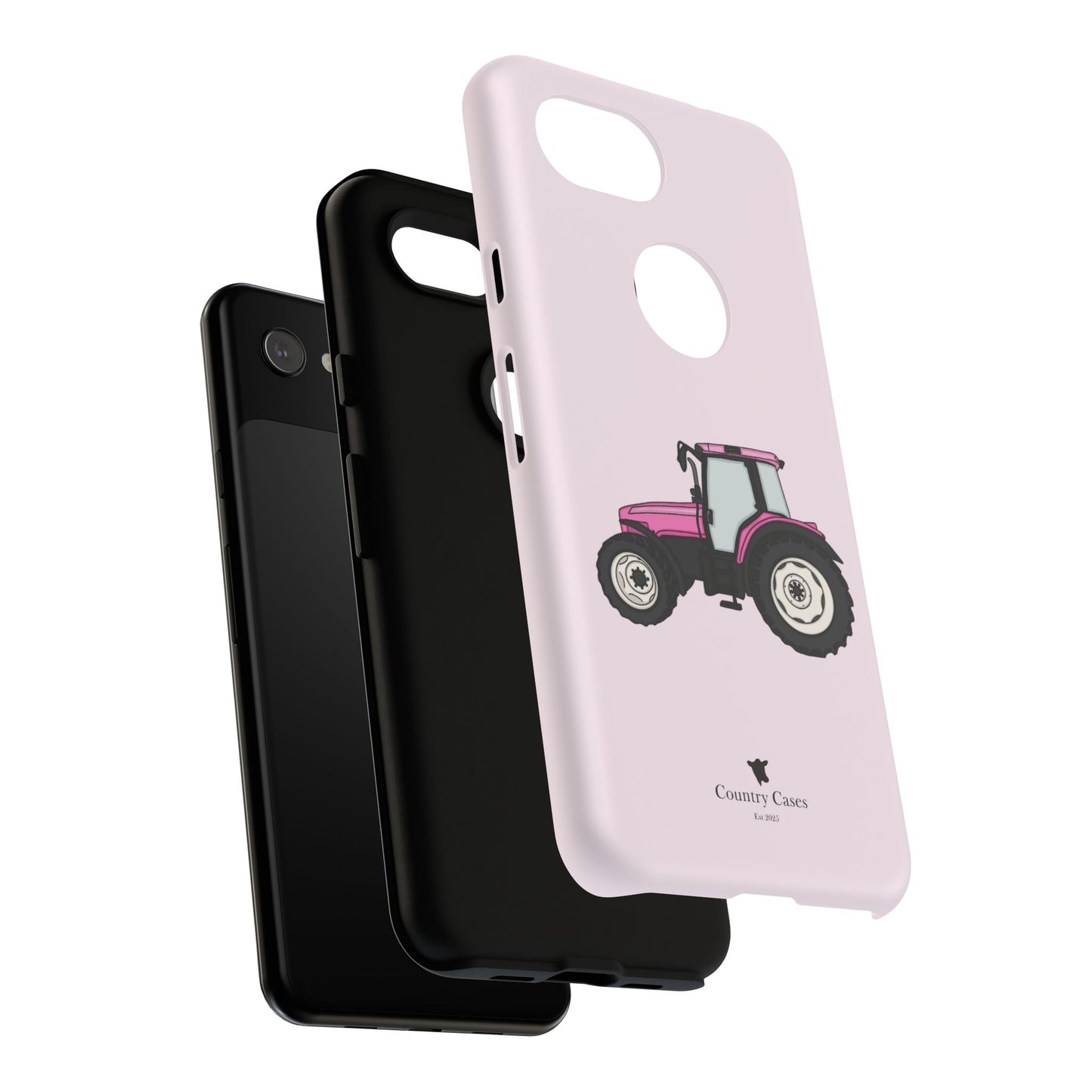 Android pink tractor case