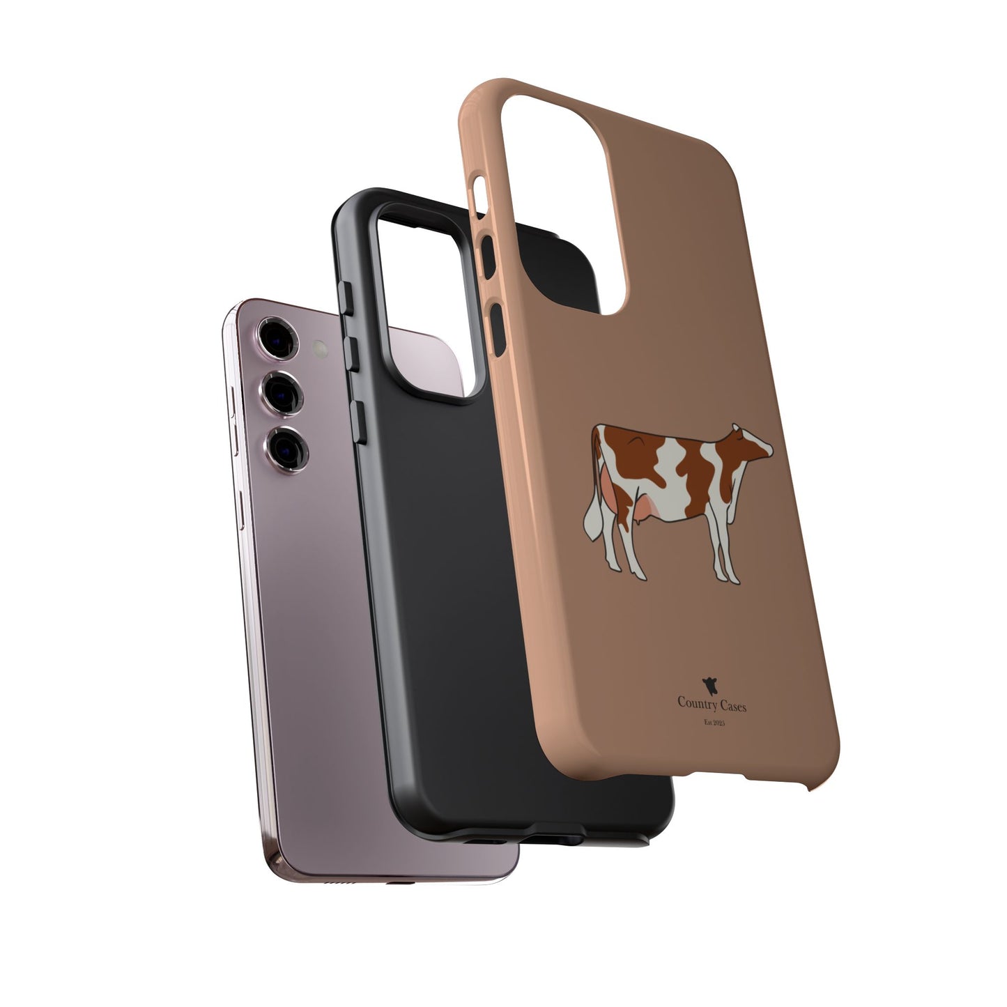 Android red and white Holstein case