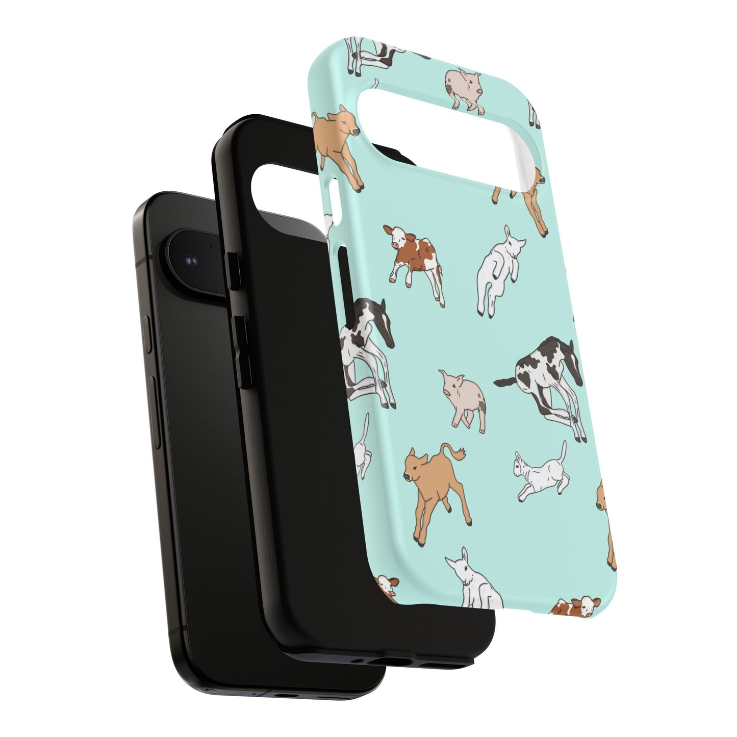 Android farmyard Freinds Blue Case