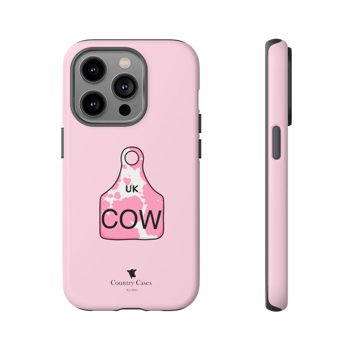 Pink Ear Tag Case