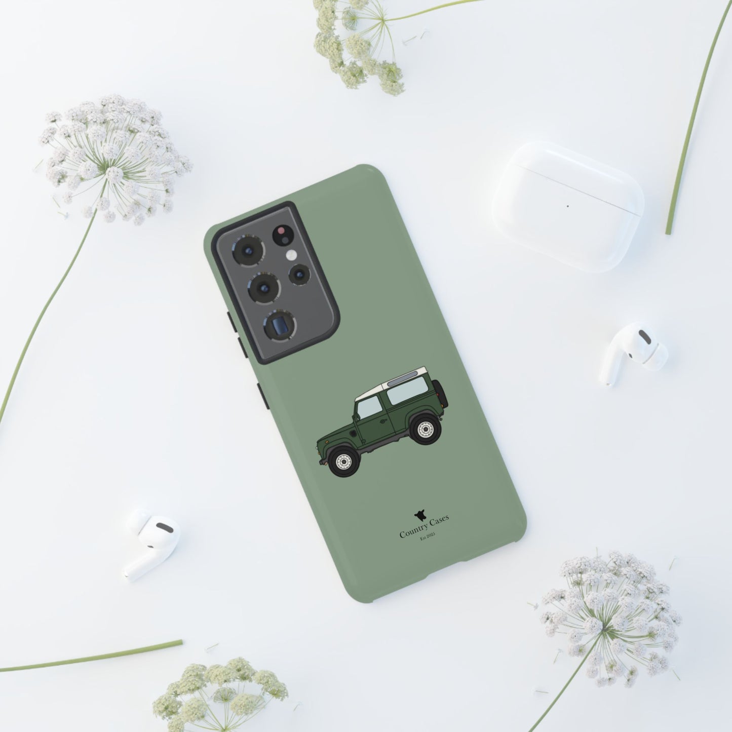 Android Green landy phone case