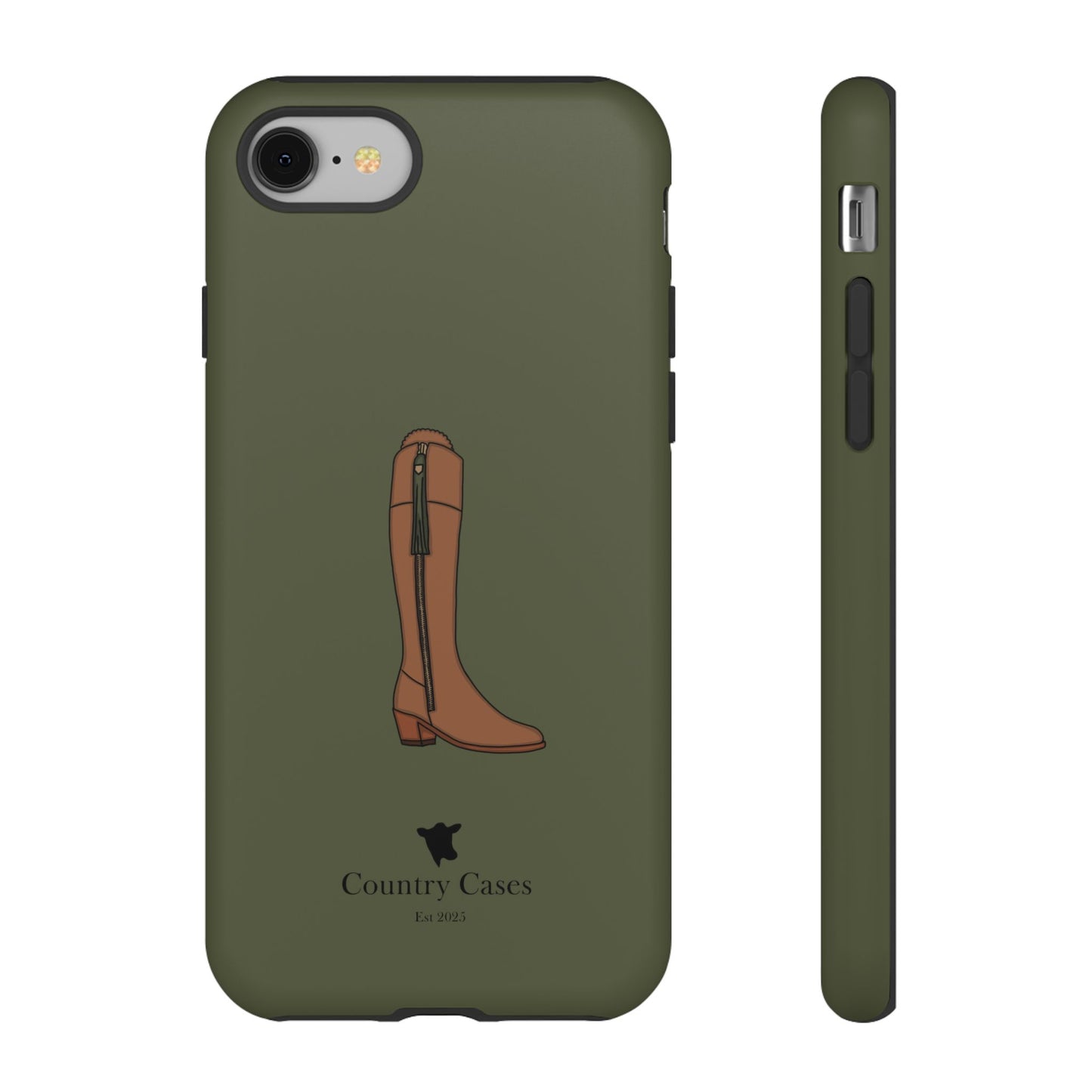 Green country boot case