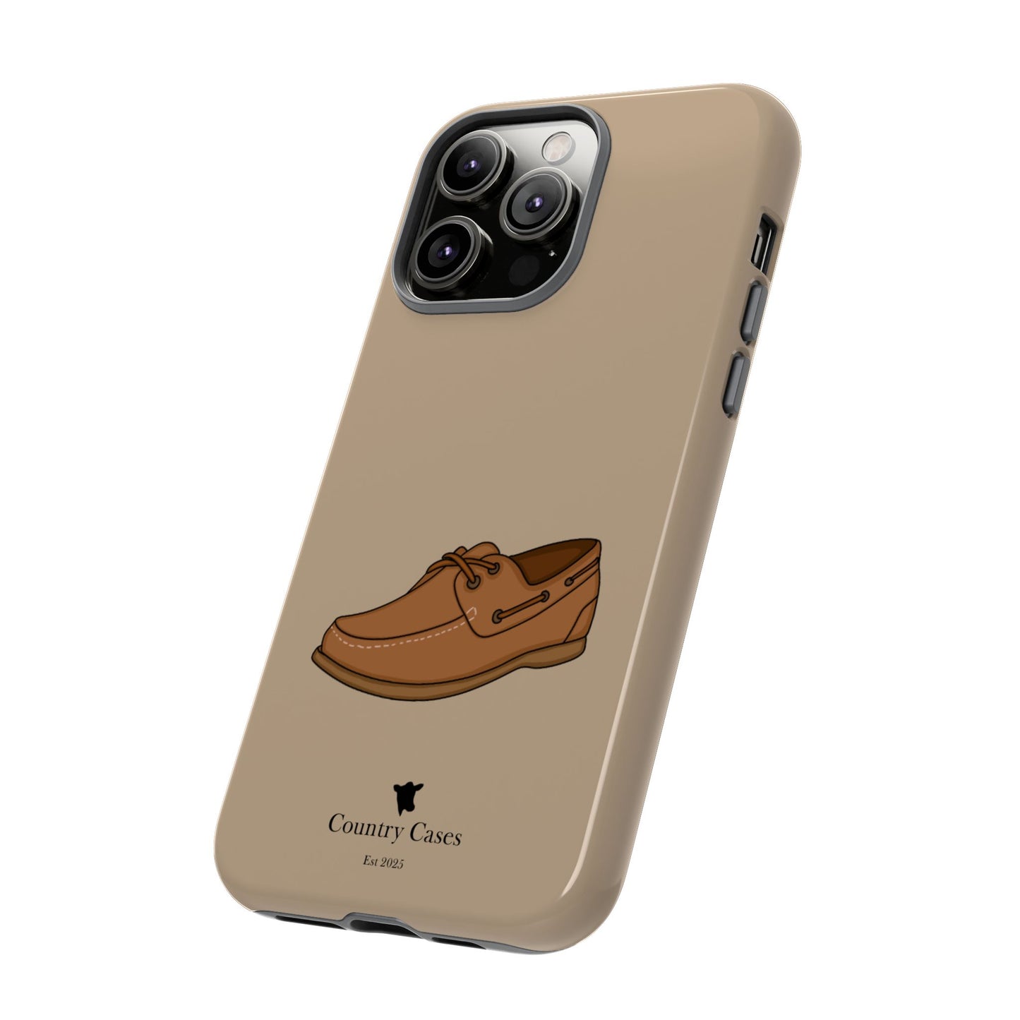 Classic boat shoe phone case