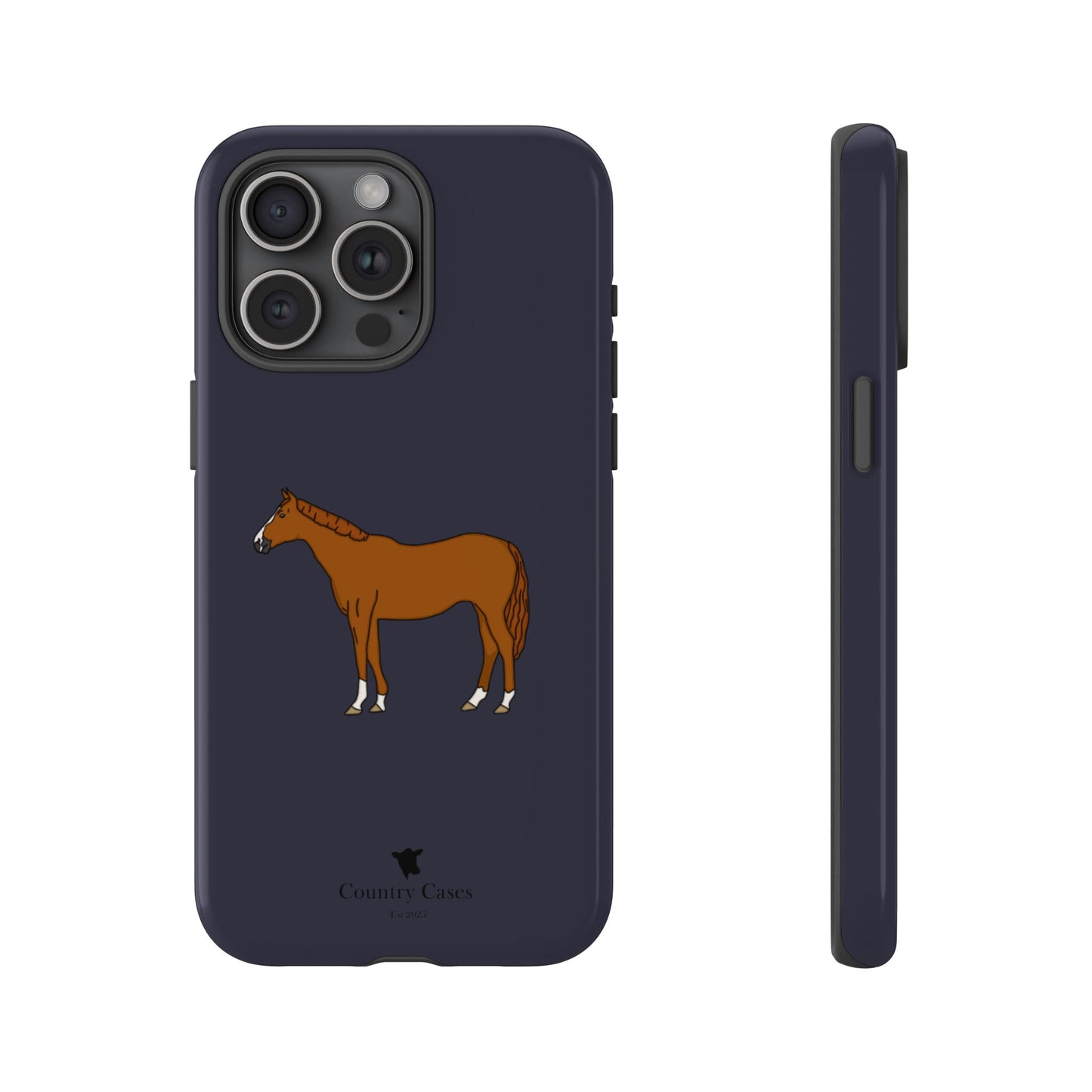 Chestnut horse case