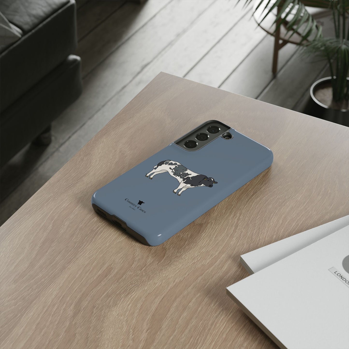 Android British blue case