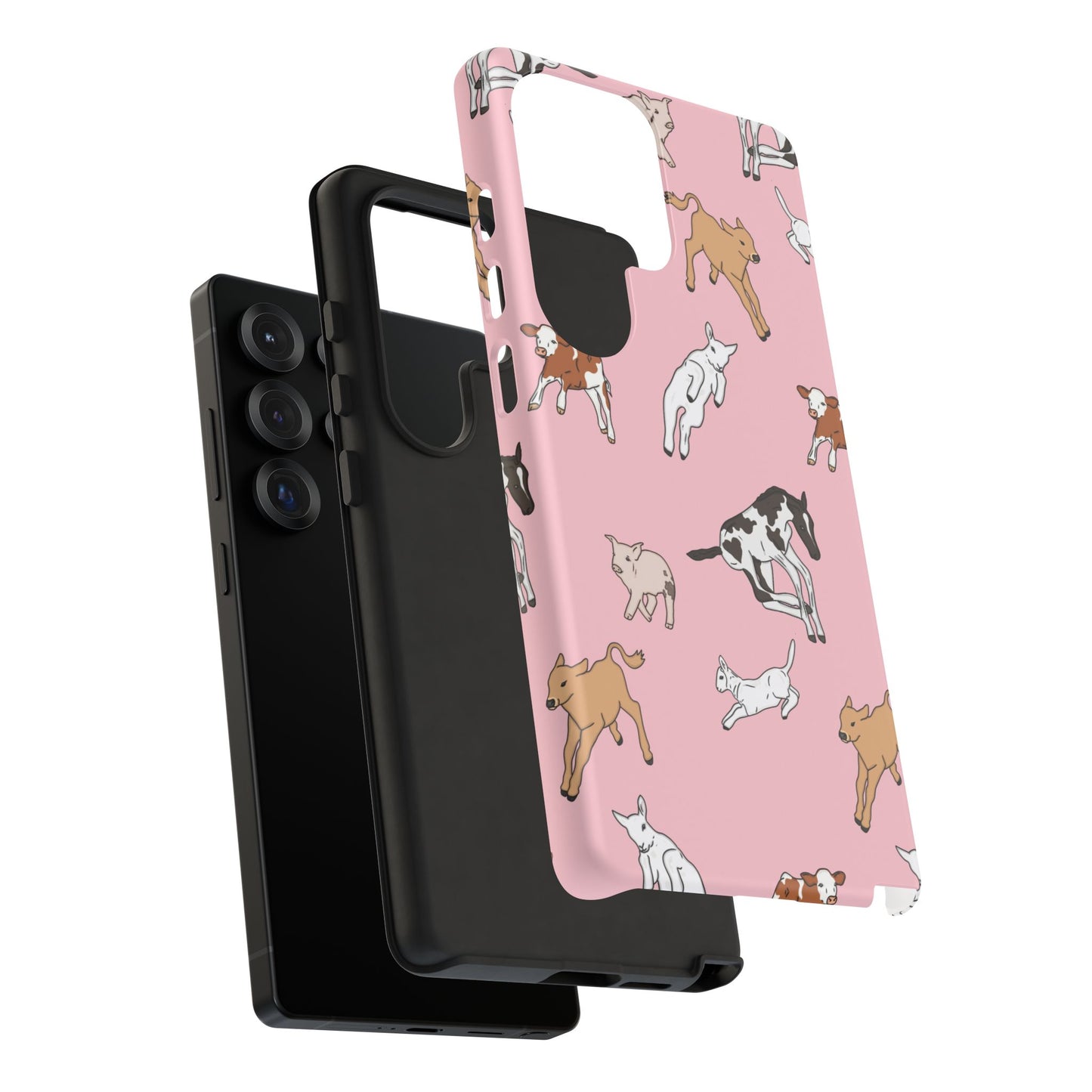 Android Farmyard Friends Pink Case