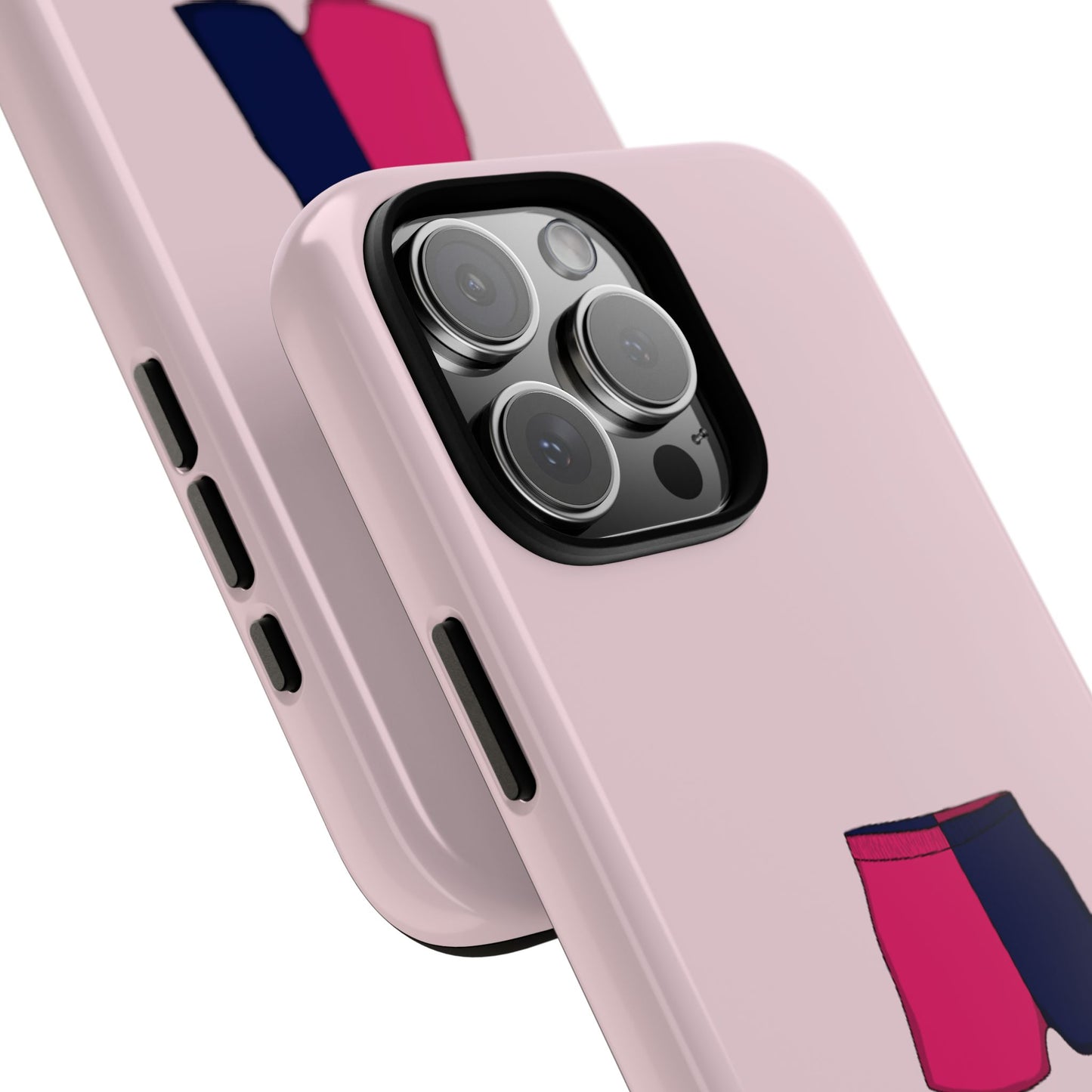 Two toned short phone case