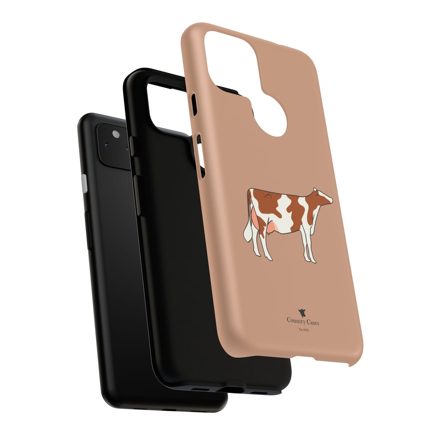 Android red and white Holstein case