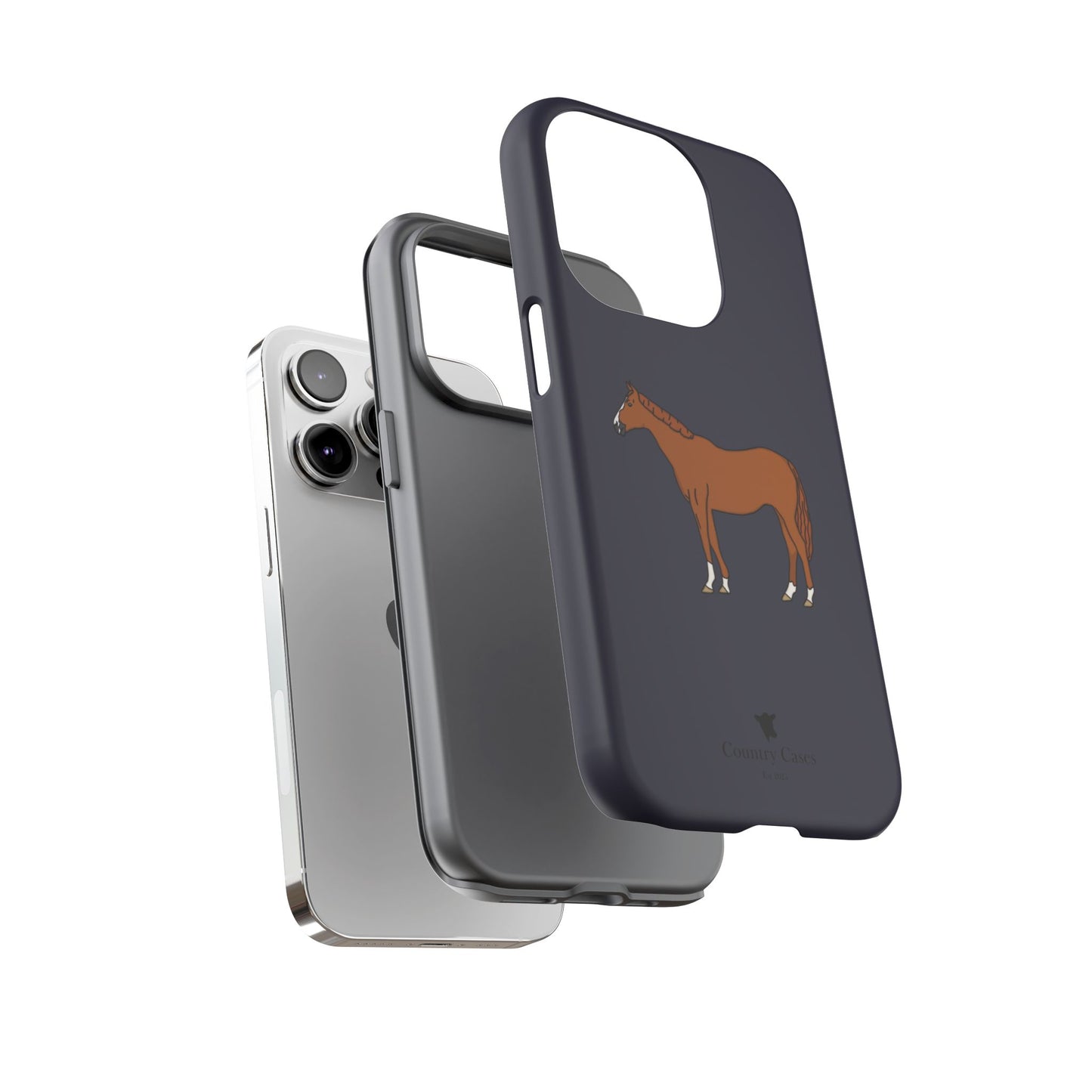 Chestnut horse case