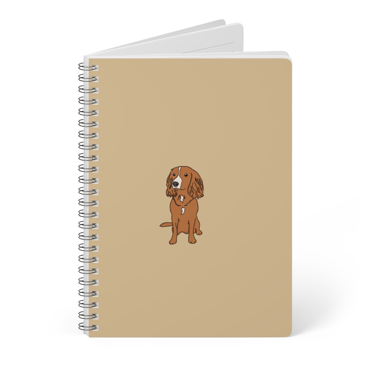 Golden spaniel notebook
