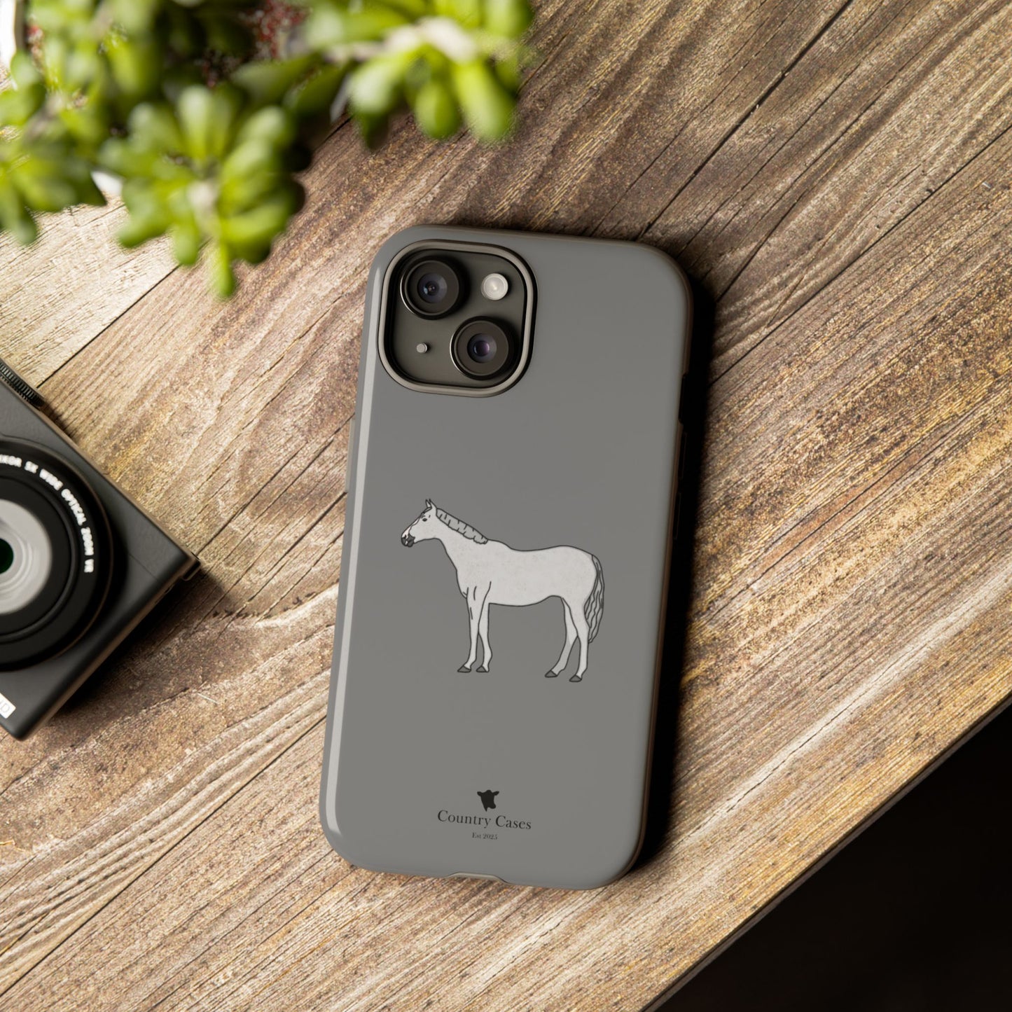 Grey horse case