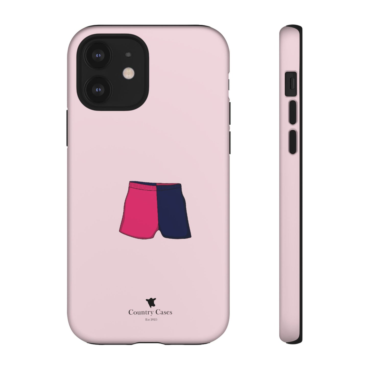 Two toned short phone case
