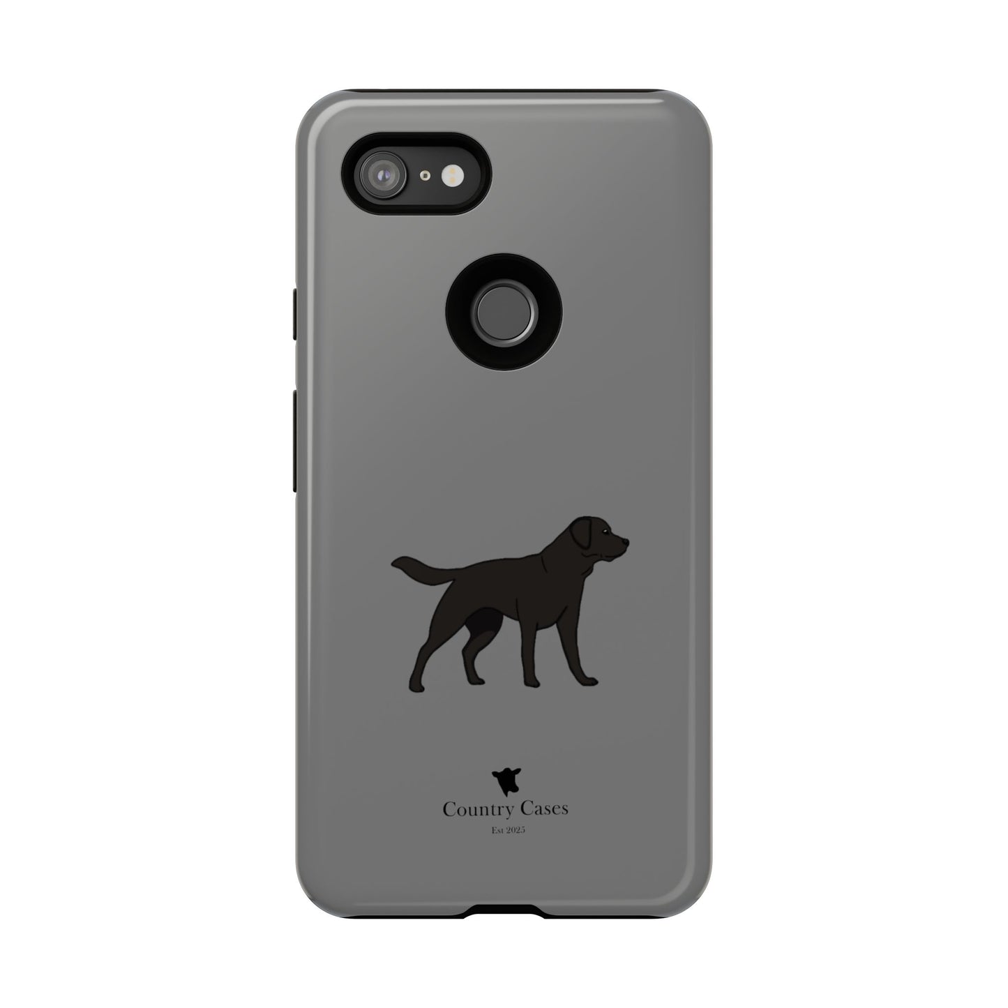 Android black Labrador case