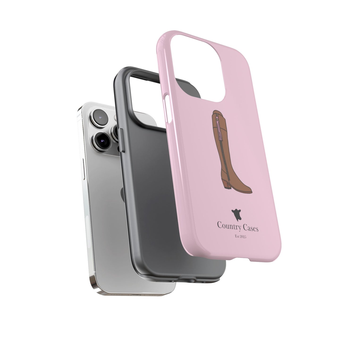 Pink Boot Case