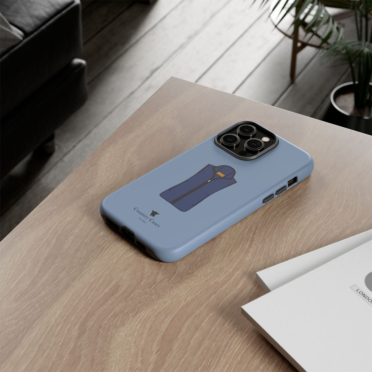 Blue Fleece Case