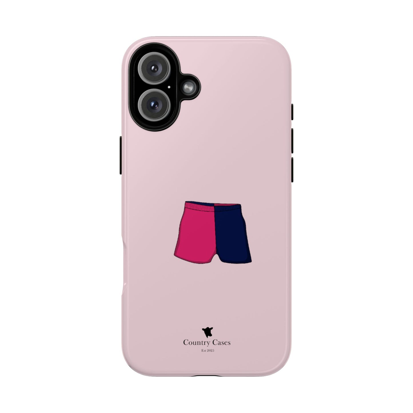 Two toned short phone case