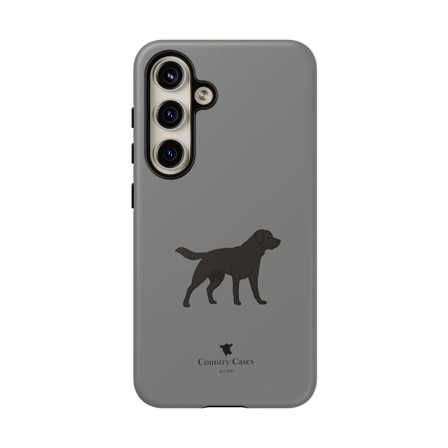 Android black Labrador case