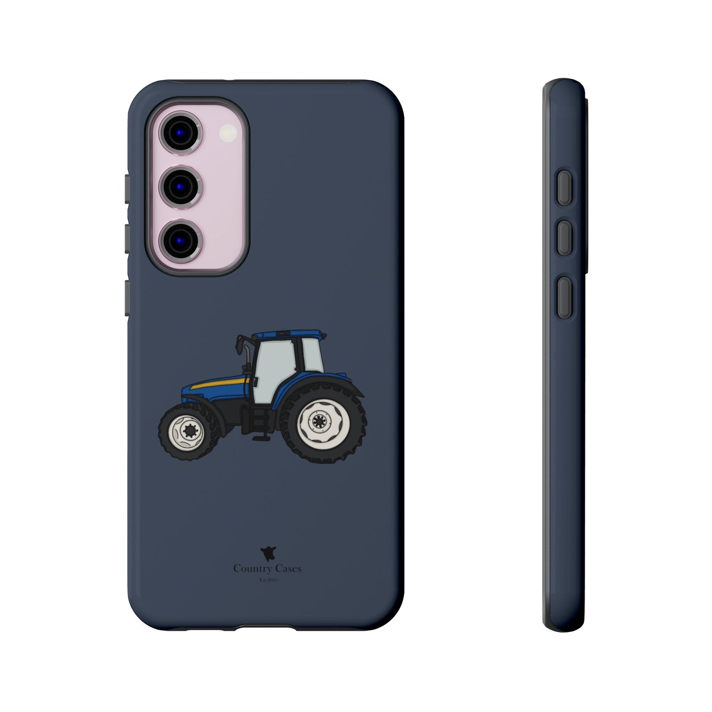 Android blue tractor case