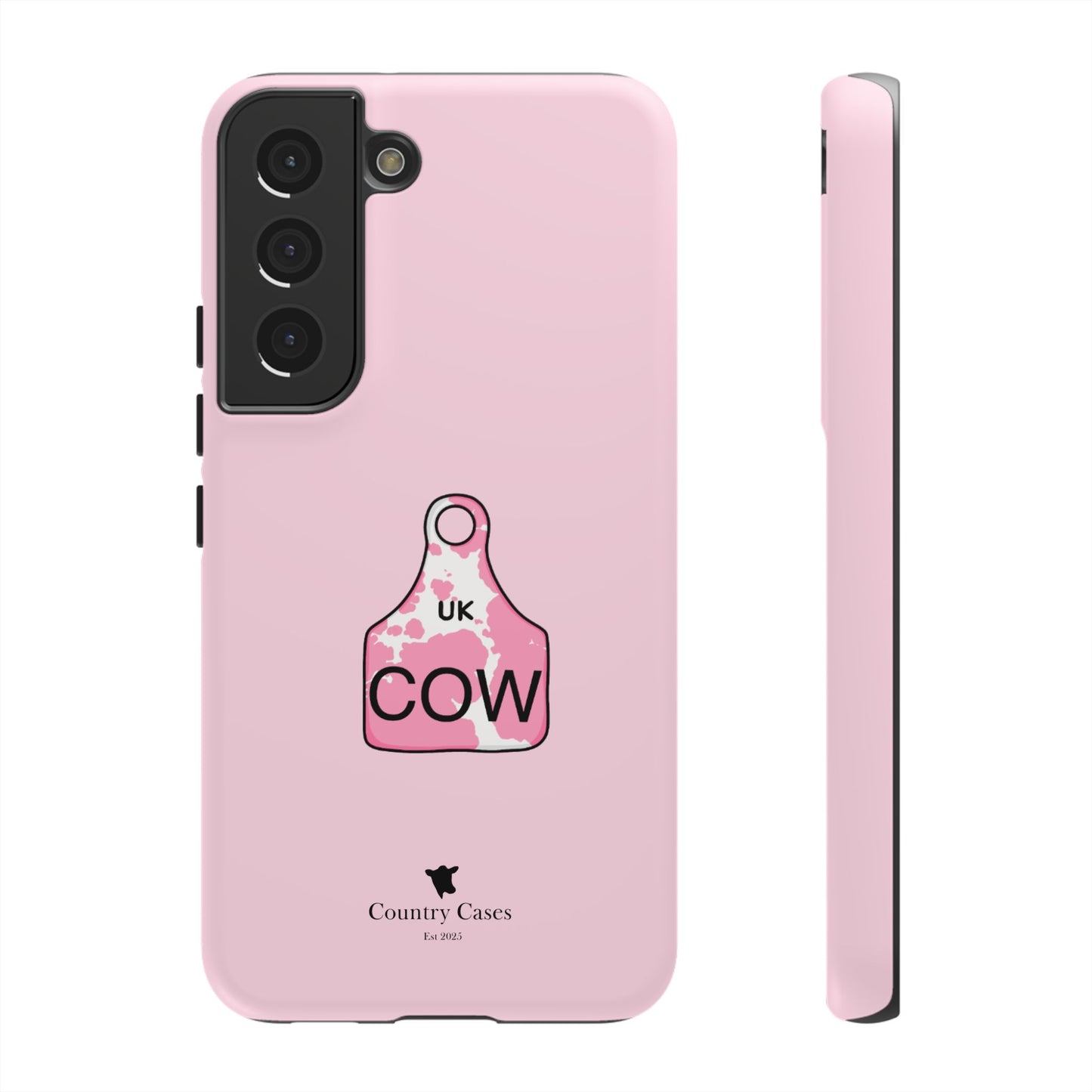 Android pink ear tag case