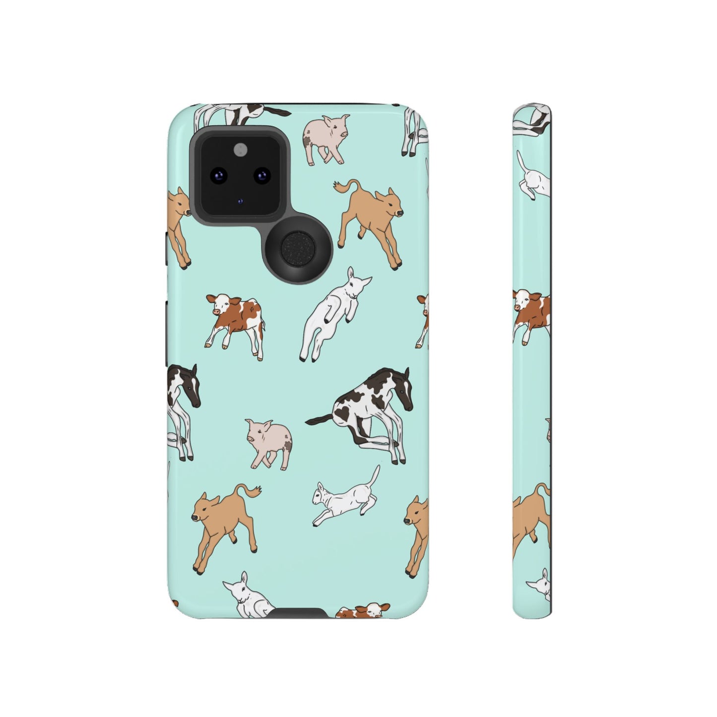 Android farmyard Freinds Blue Case