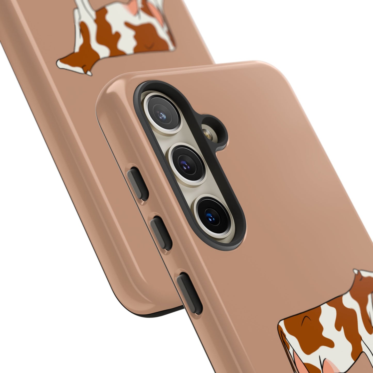 Android red and white Holstein case