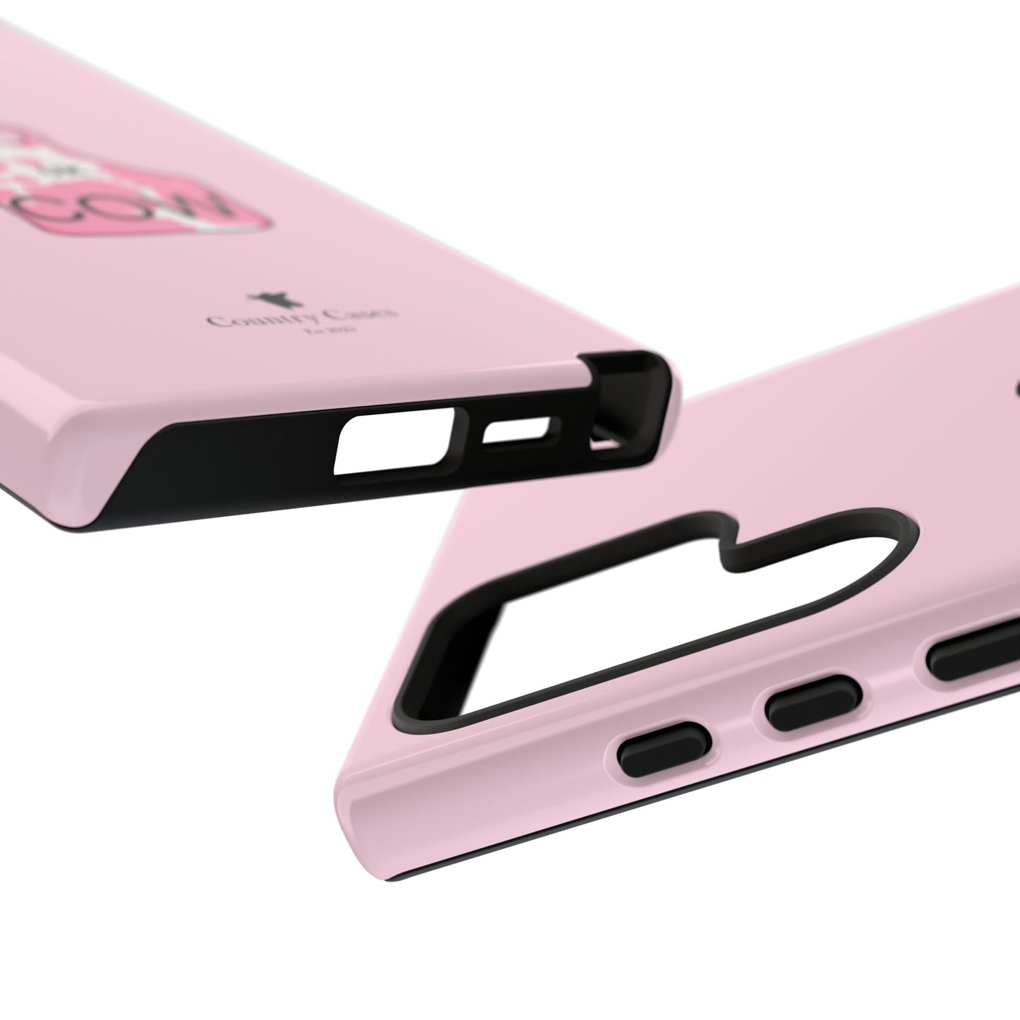 Android pink ear tag case