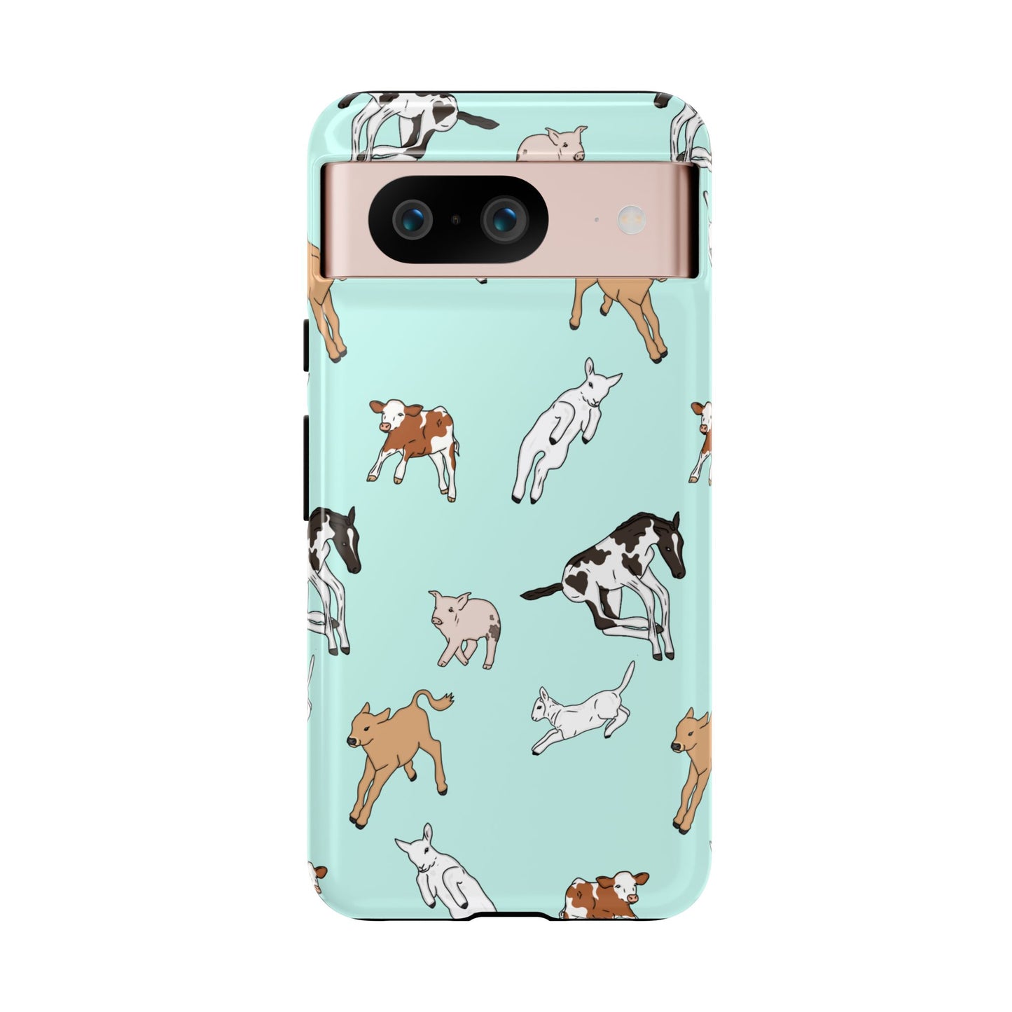 Android farmyard Freinds Blue Case