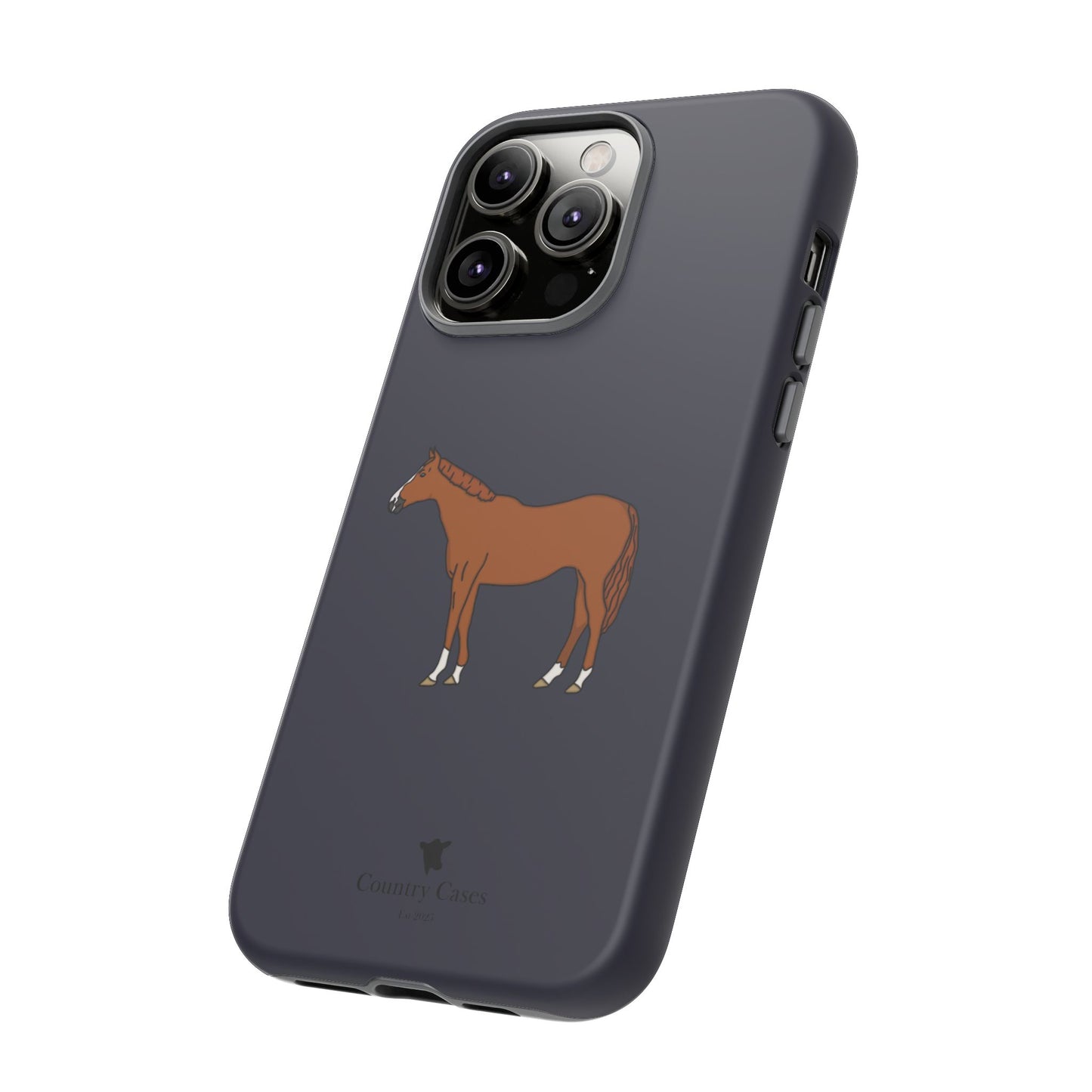 Chestnut horse case