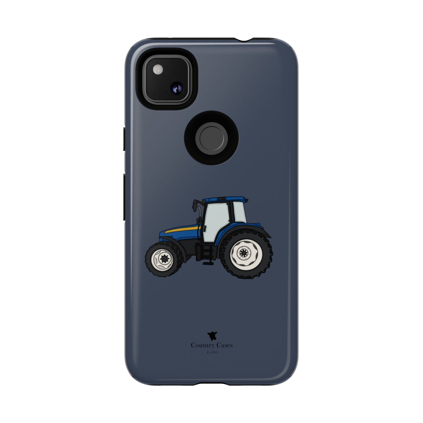 Android blue tractor case