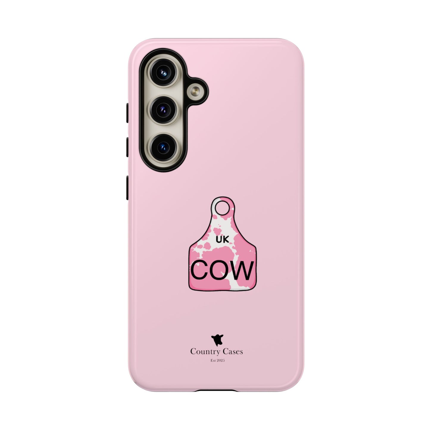 Android pink ear tag case