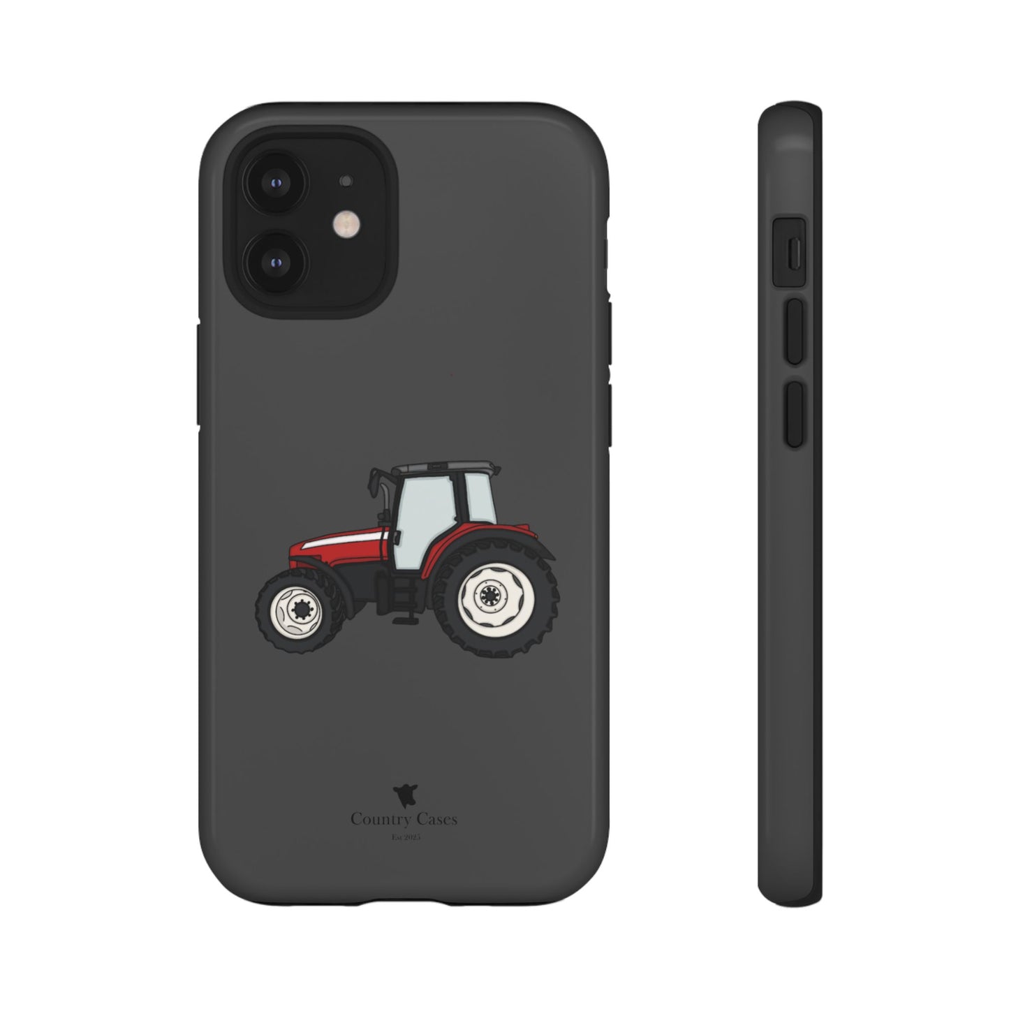 Red tractor case