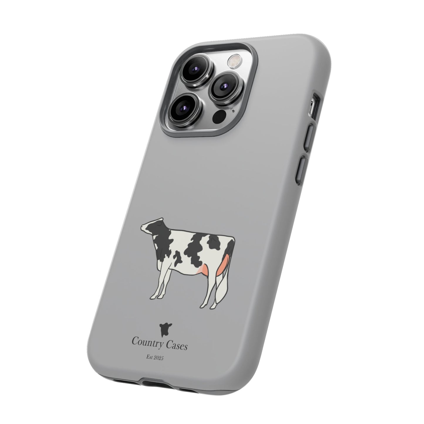Black and white Holstein case