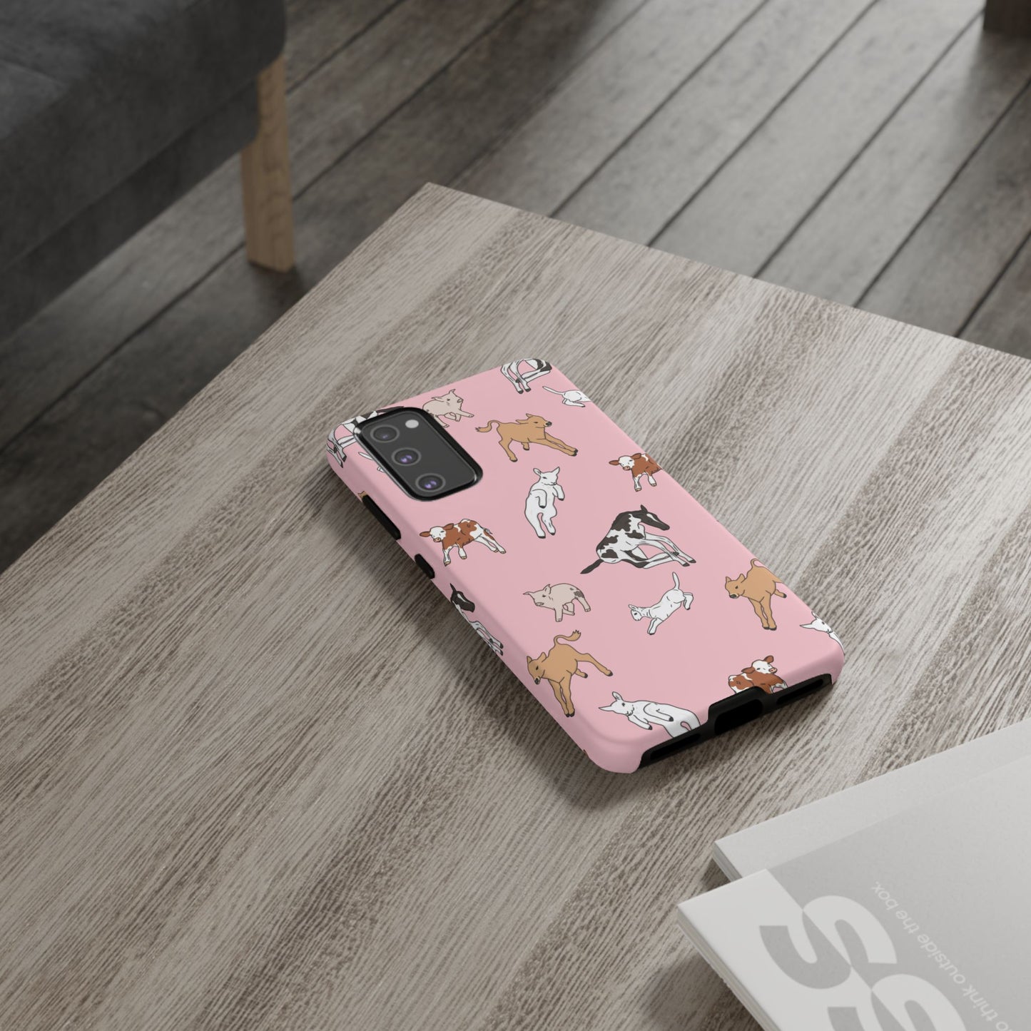 Android Farmyard Friends Pink Case