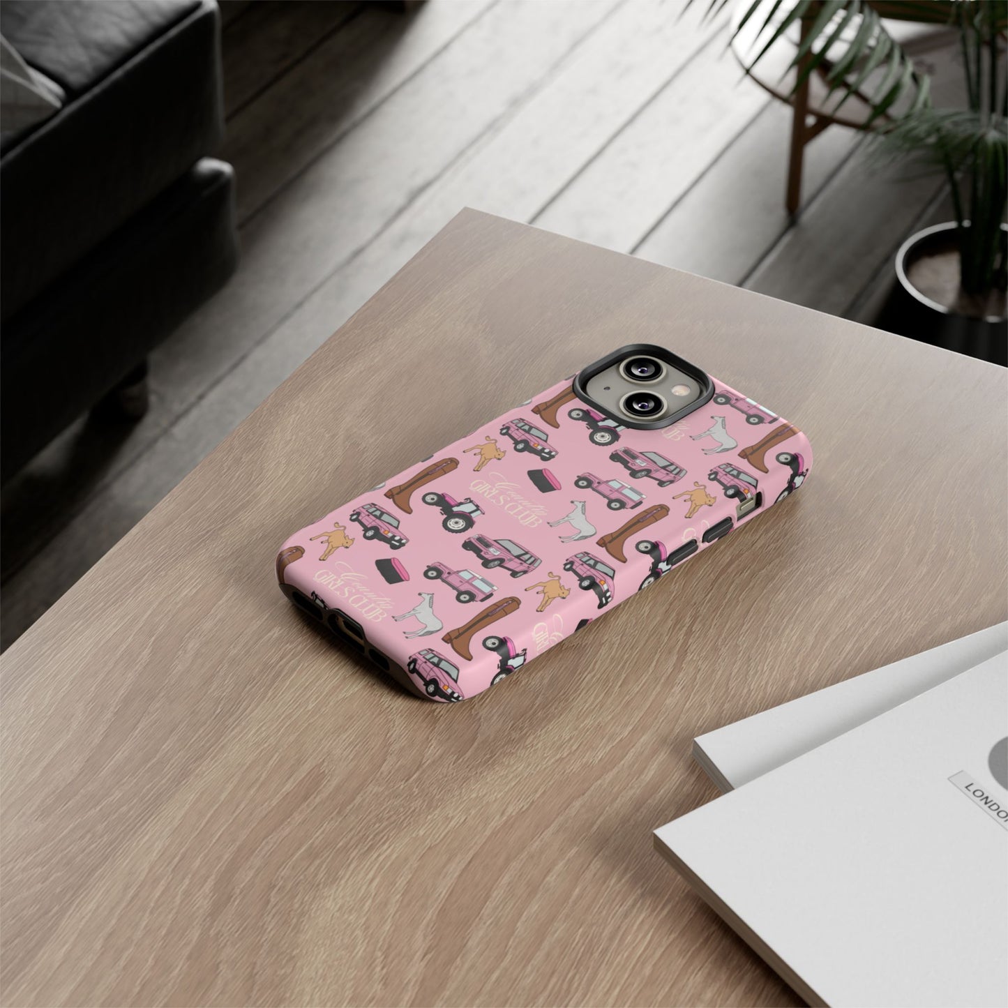 Pink Country Girls Club Case
